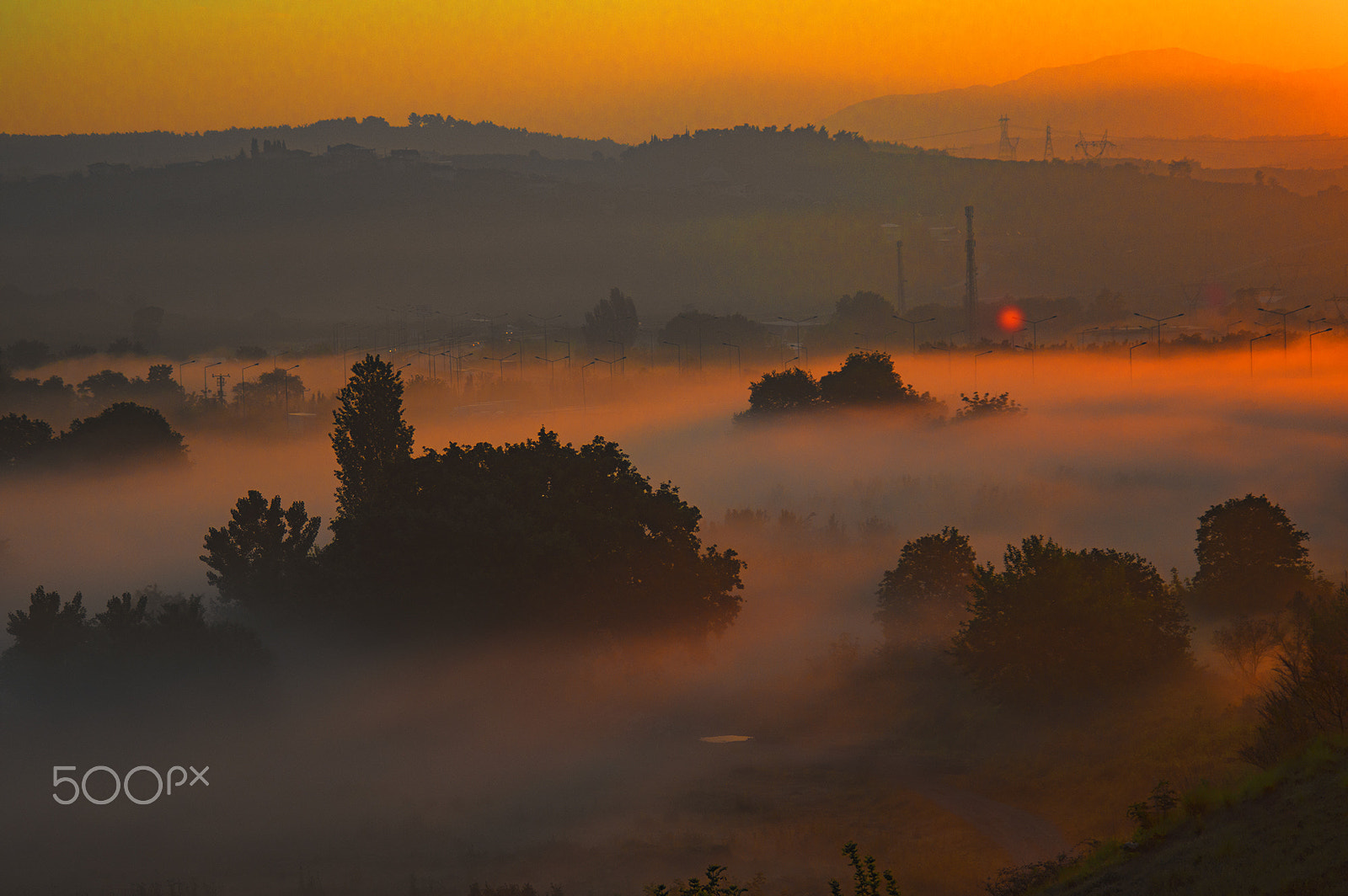 smc PENTAX-FA 100-300mm F4.7-5.8 sample photo. Scenery in the morning photography