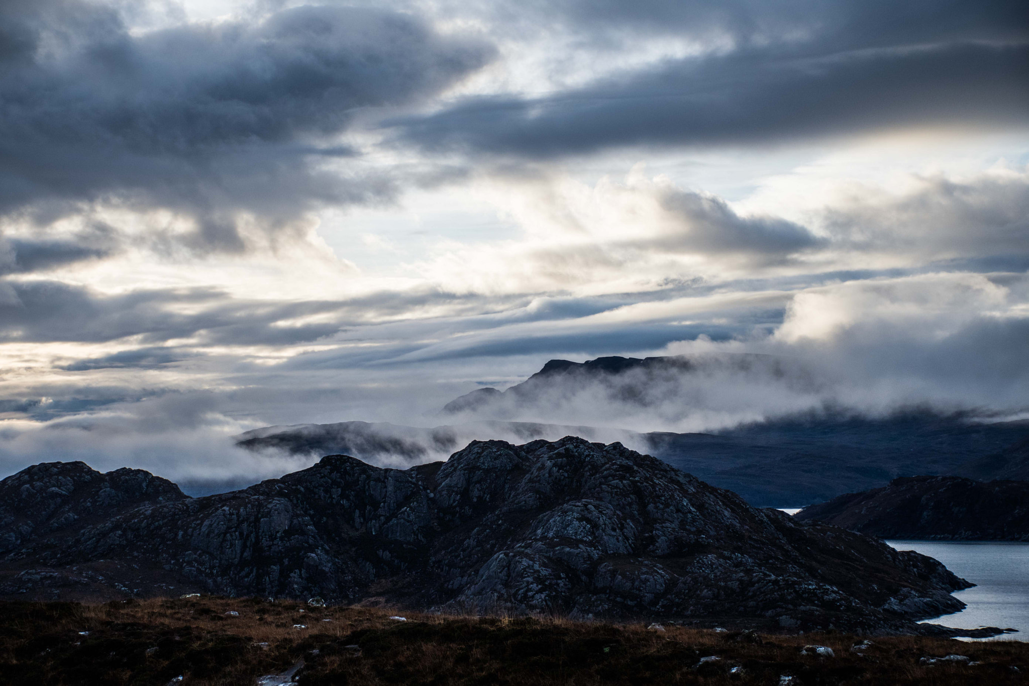 Nikon D500 sample photo. Low hanging cloud photography