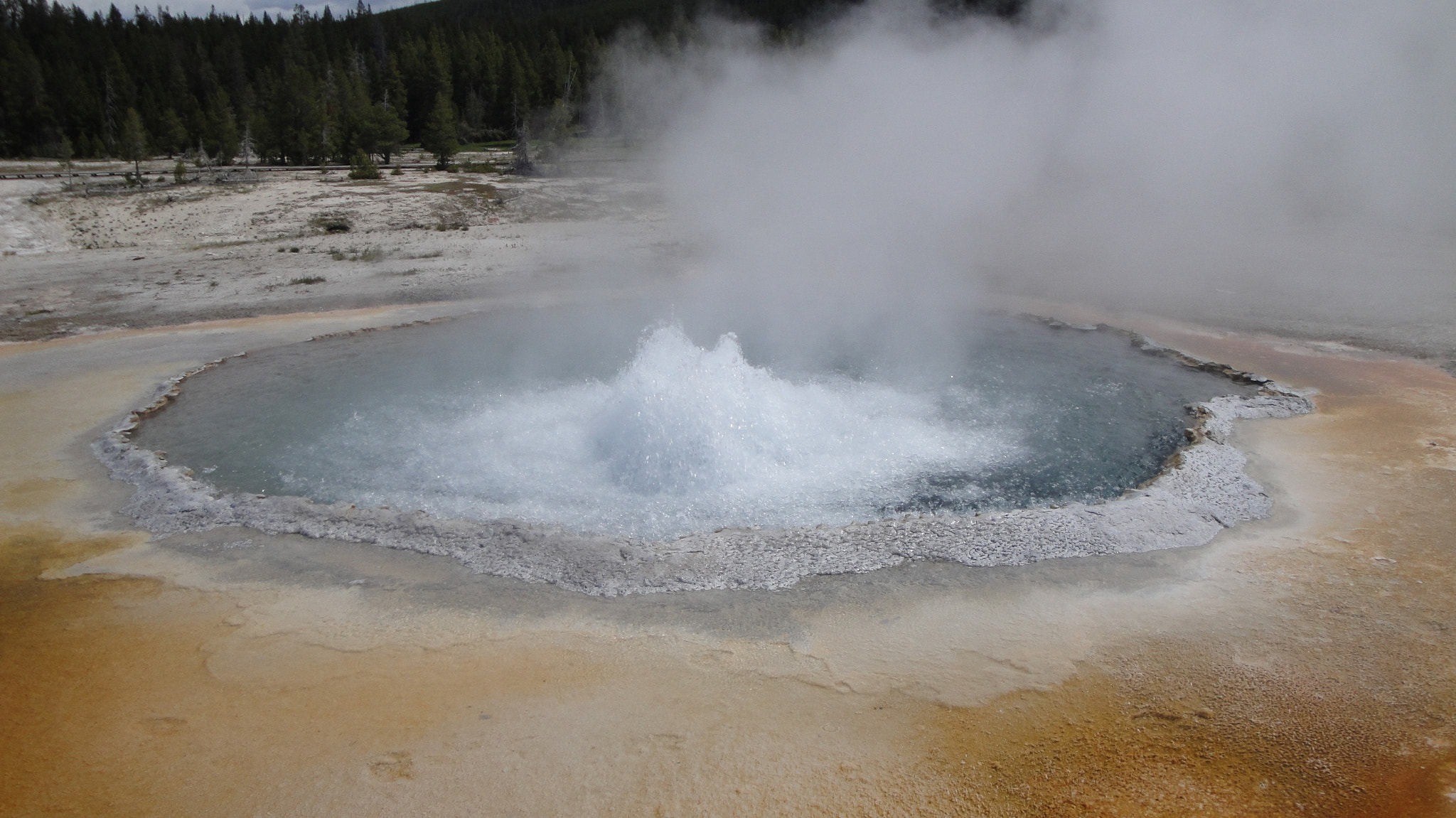 Sony DSC-W270 sample photo. Yellowstone national park photography