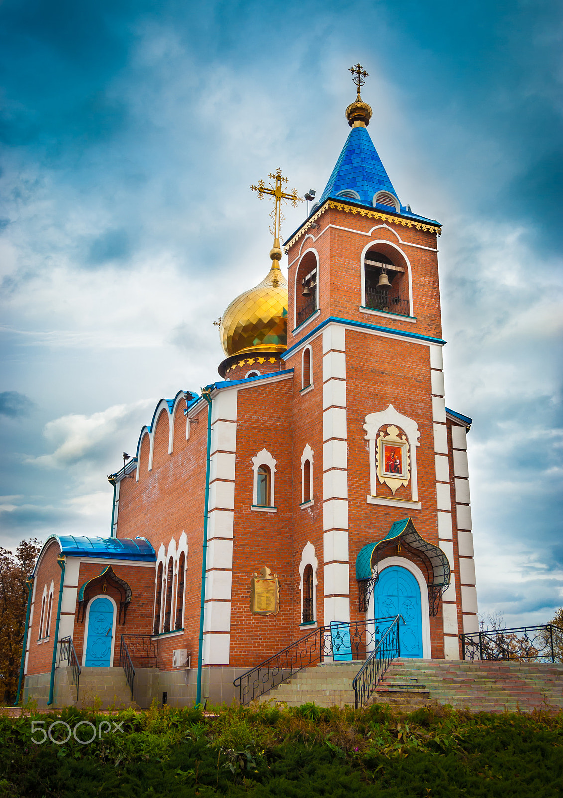 Nikon D3000 sample photo. Church photography
