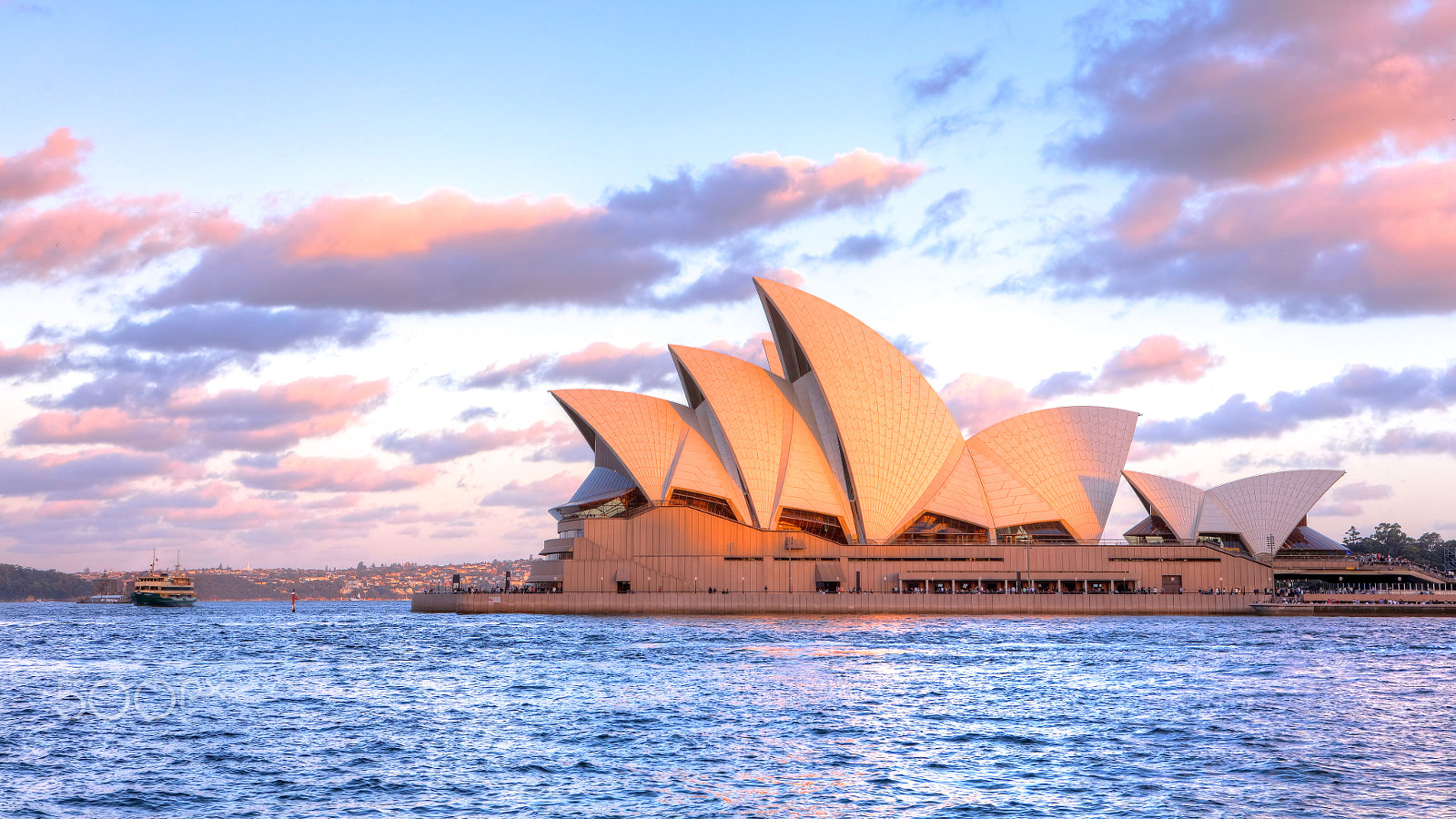 Canon EOS 5DS R + Canon EF 24-70mm F2.8L USM sample photo. Opera house sunset photography