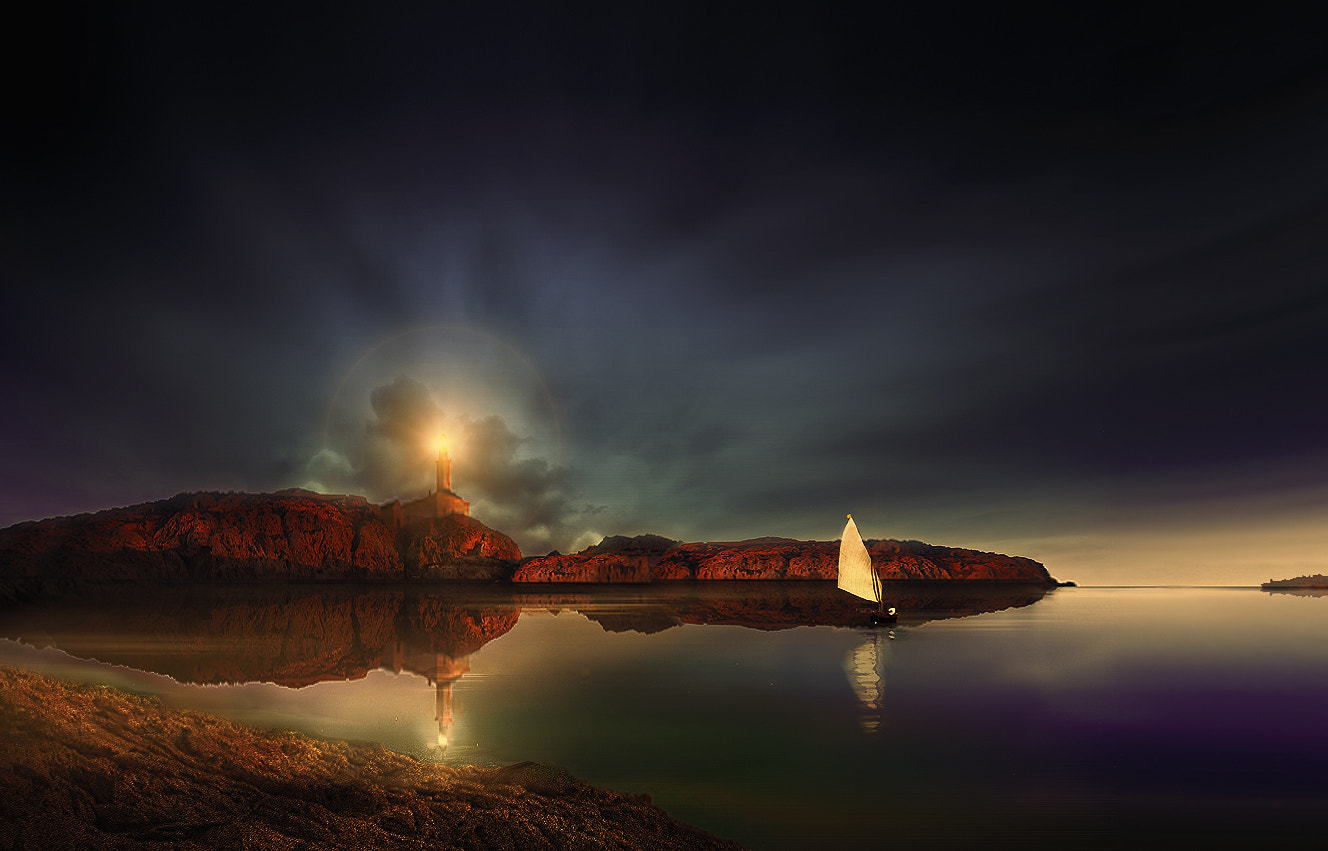 Nikon D700 + Sigma 10-20mm F3.5 EX DC HSM sample photo. Serene bay photography