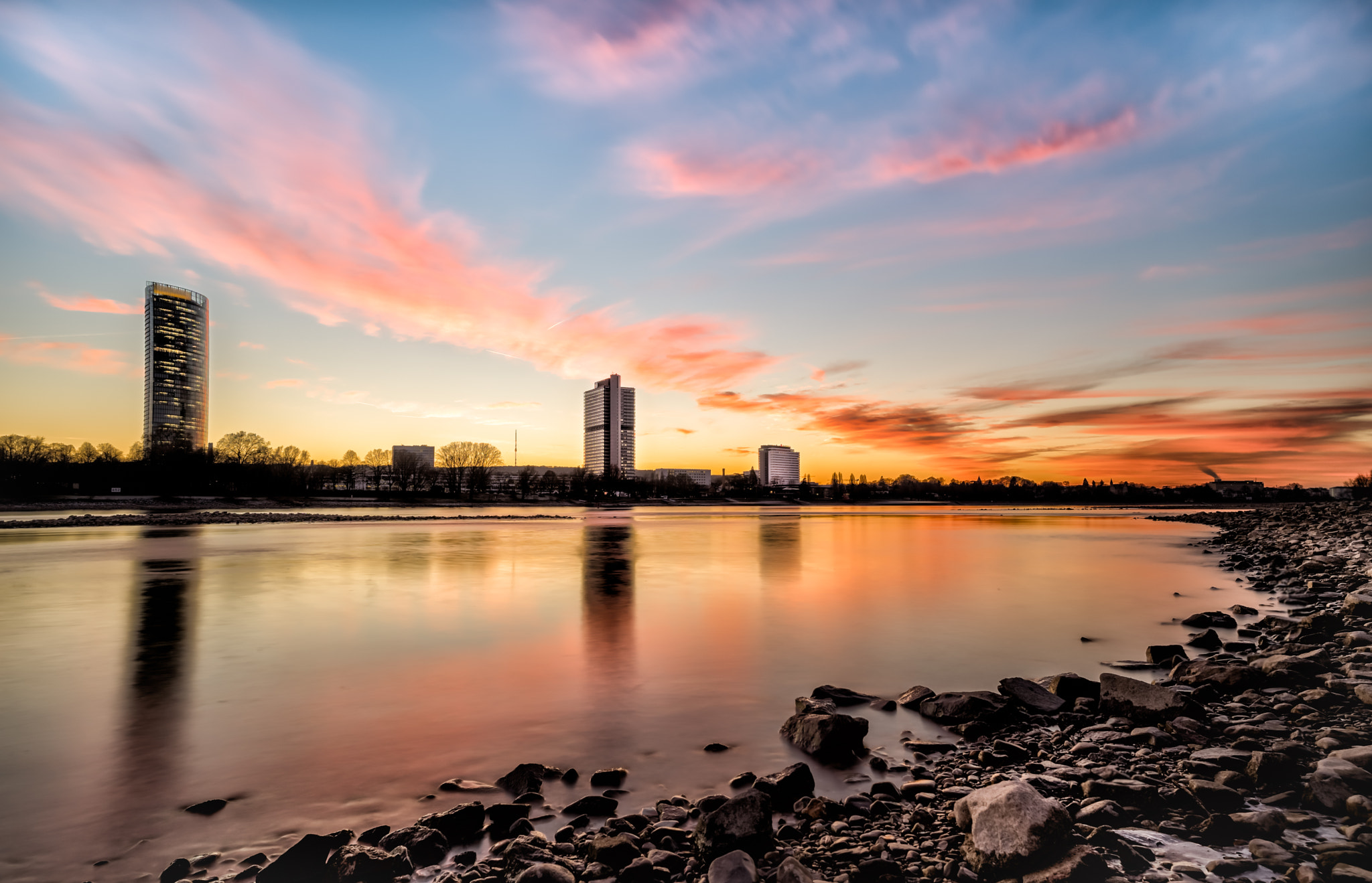 Sony a7 + E 21mm F2.8 sample photo. Bonn cityscape photography