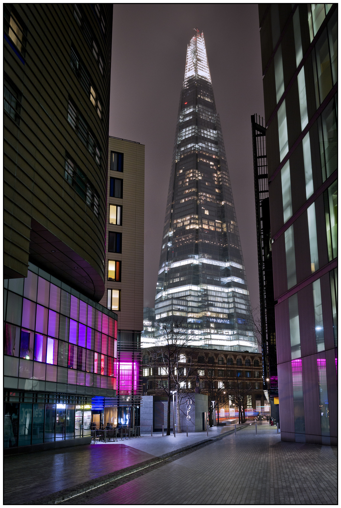 Canon EF-M 11-22mm F4-5.6 IS STM sample photo. The shard, london. photography