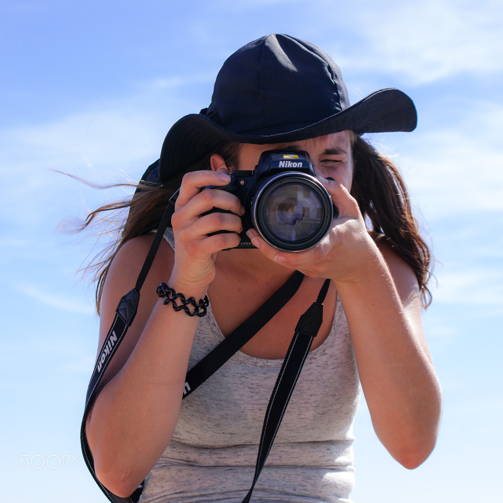 Sony Alpha DSLR-A700 sample photo. Photographer at work photography