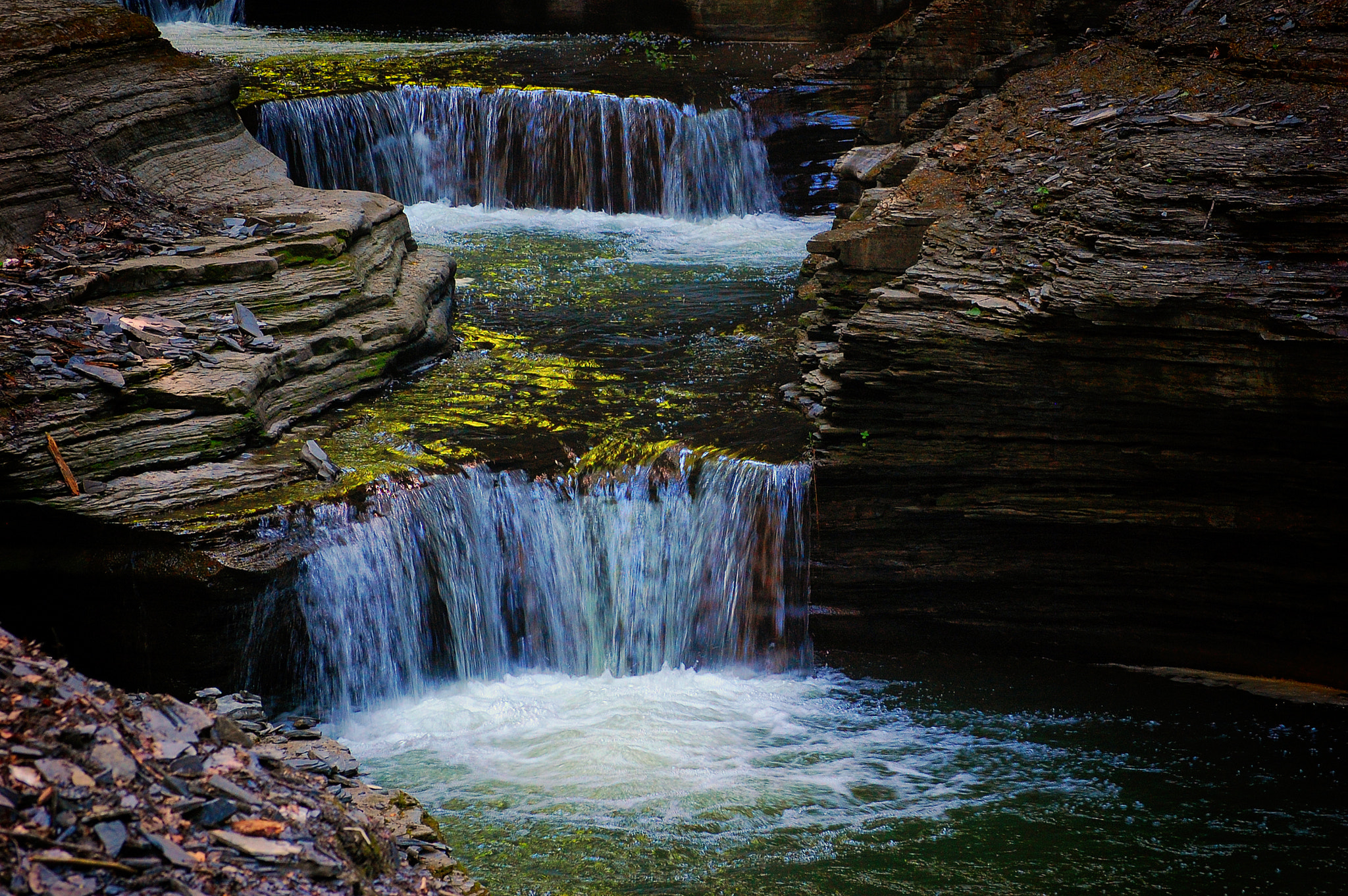 Nikon D40 sample photo. Falls (three little ones) photography