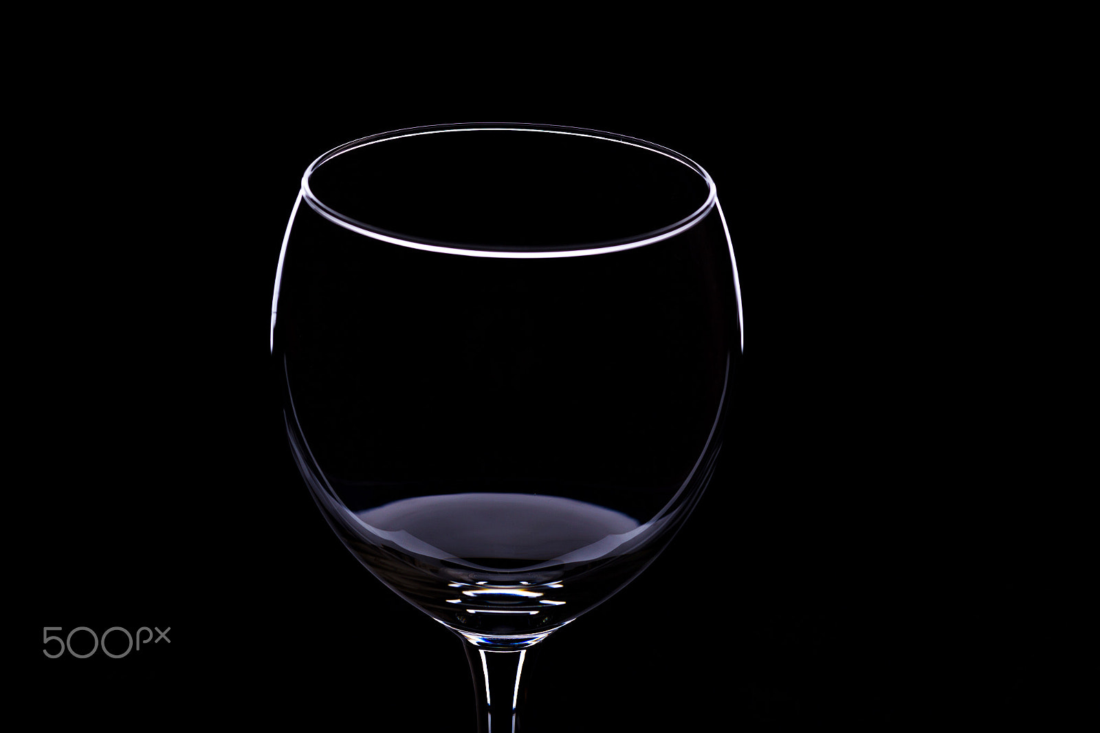 Canon EOS-1D Mark IV + Canon EF 100mm F2.8L Macro IS USM sample photo. Wine glasses on a black background, silhouette, minimalism photography
