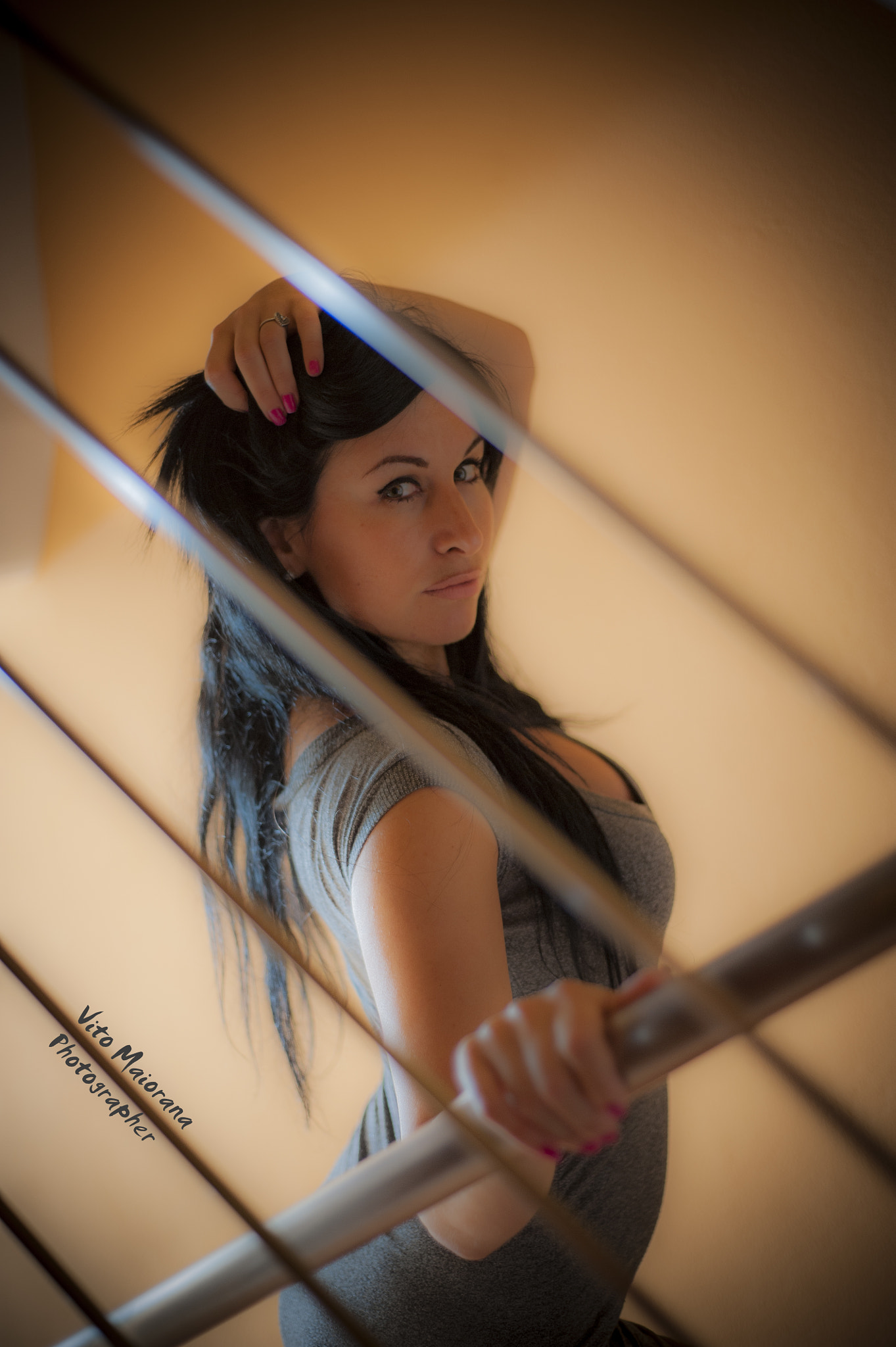 Nikon D700 sample photo. Mediterranean brunette... photography