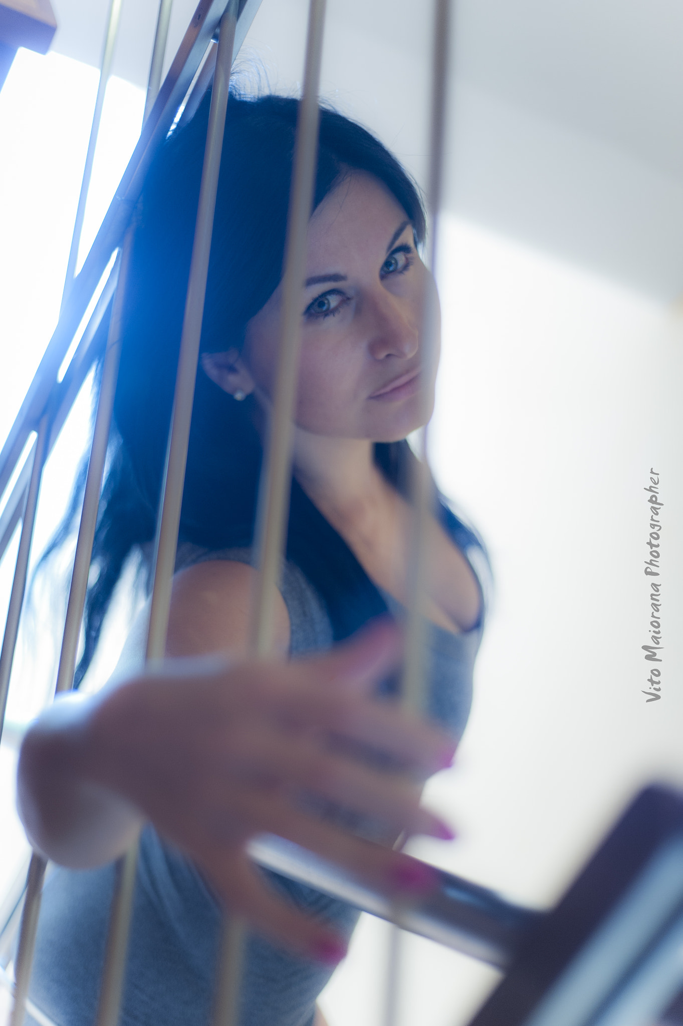 AF Nikkor 50mm f/1.8 sample photo. Mediterranean brunette... photography