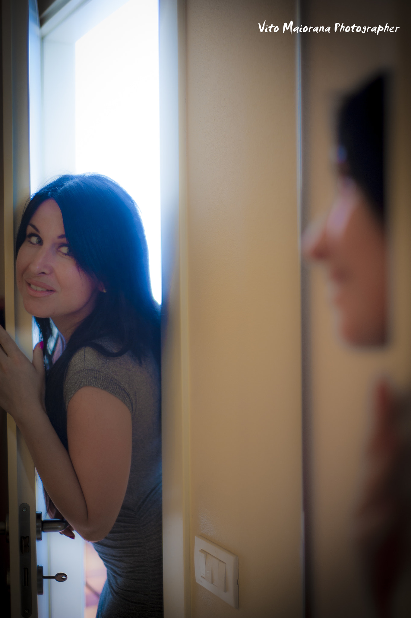 AF Nikkor 50mm f/1.8 sample photo. Mediterranean brunette... photography