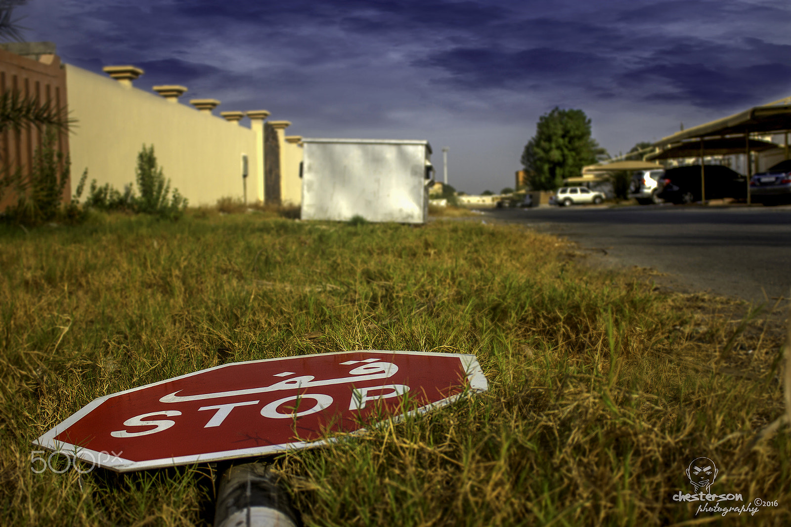Canon EF-S 18-55mm F3.5-5.6 III sample photo. Road sign photography