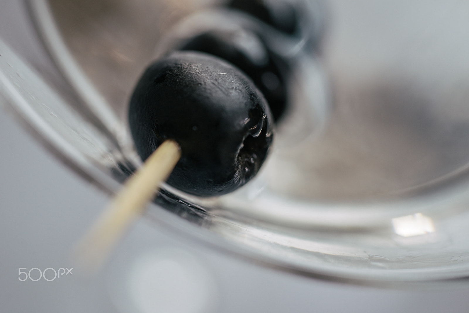 Nikon D610 + Sigma 50mm F2.8 EX DG Macro sample photo. Martini cocktail and olives close up photography