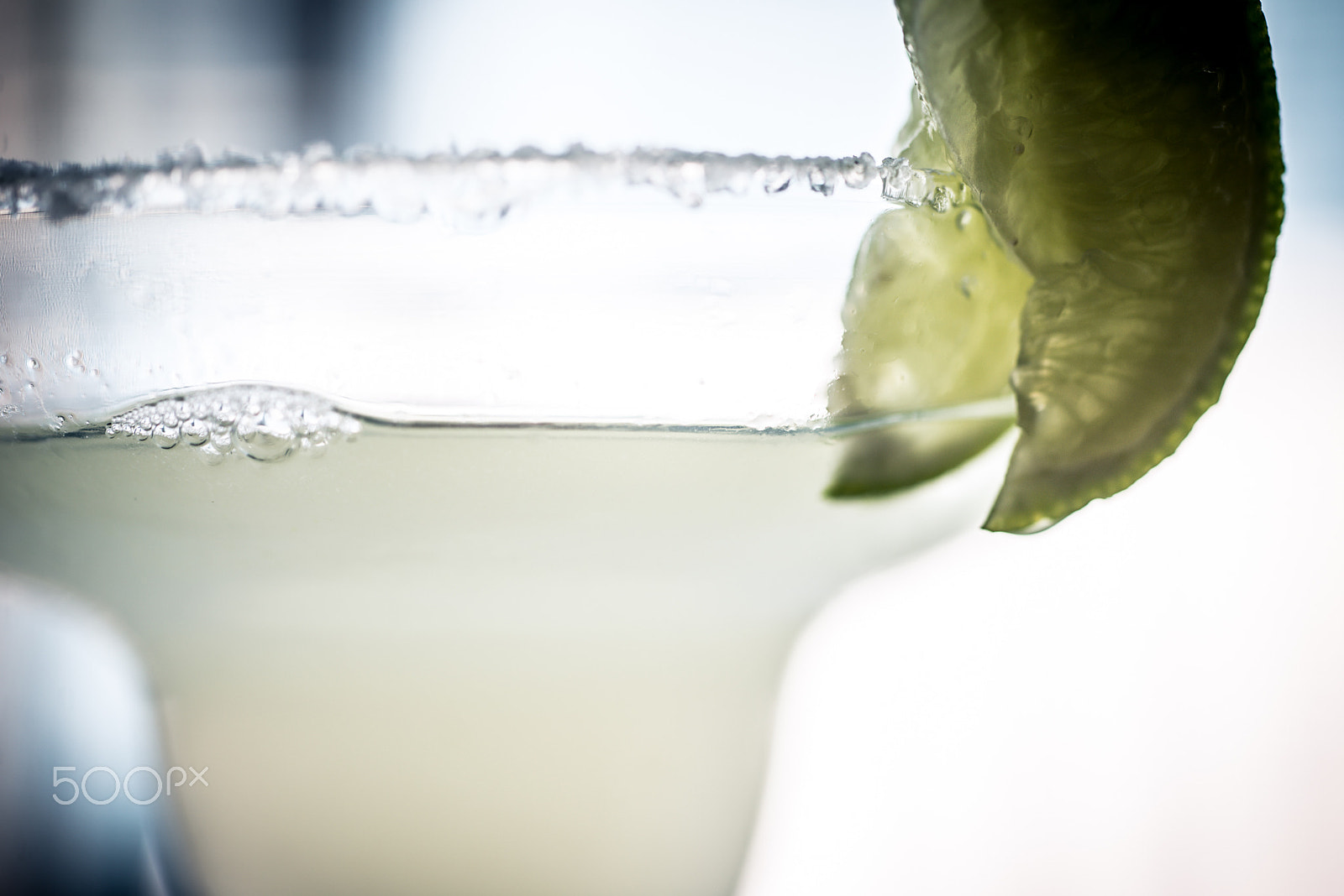 Nikon D610 + Sigma 50mm F2.8 EX DG Macro sample photo. Margarita cocktail close up with fresh lime photography