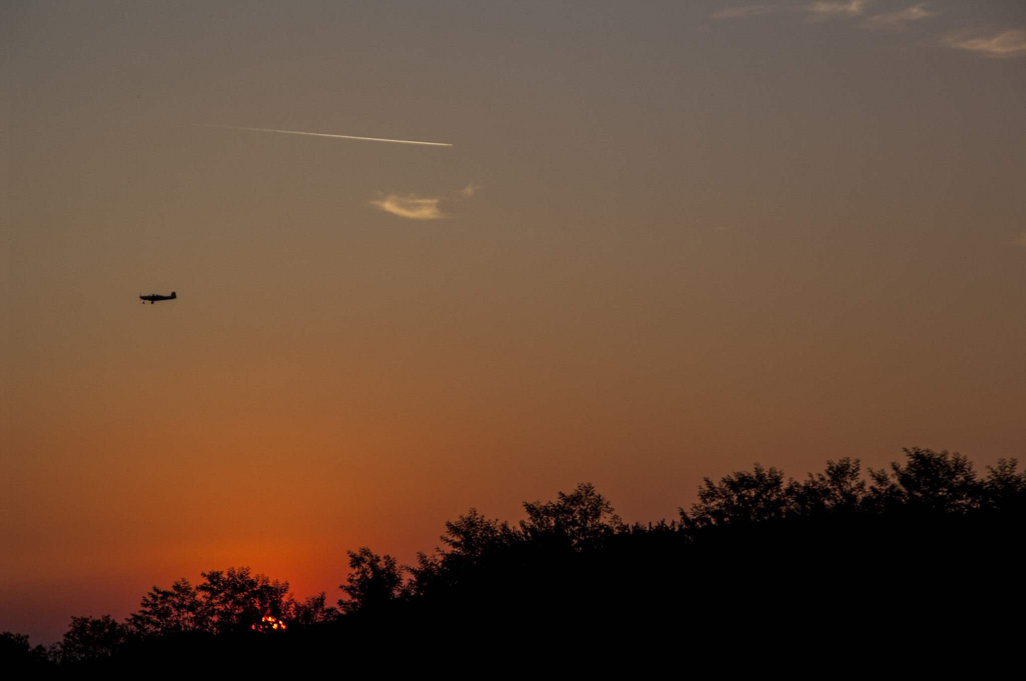 Pentax K20D sample photo. Tramonto photography