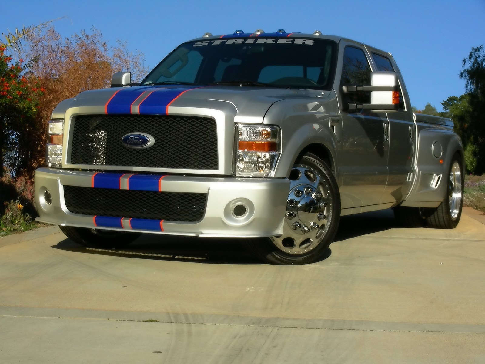 Nikon COOLPIX S4 sample photo. Ford f striker by hulst customs front angle x photography