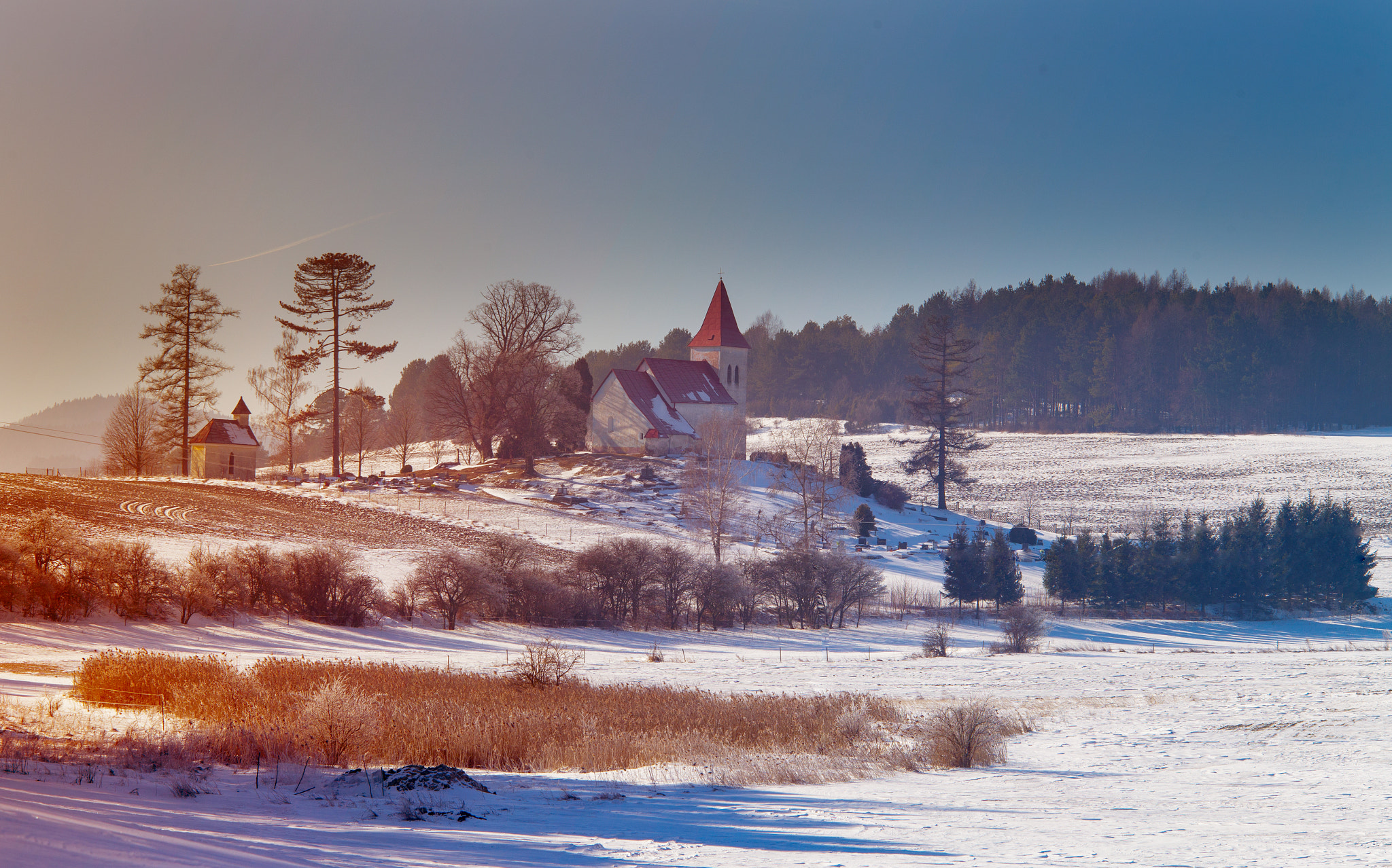 Canon EF 70-200mm F4L IS USM sample photo. Winter photography