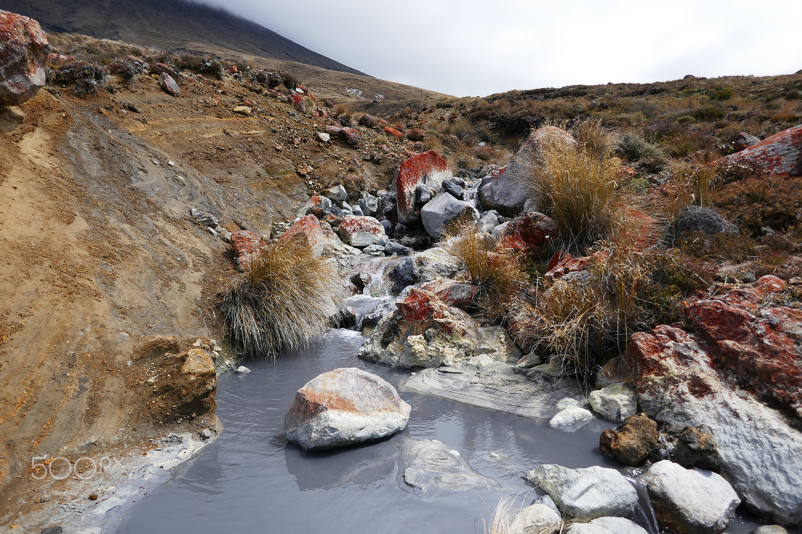 Panasonic DMC-TZ110 sample photo. A river in tongariro, new zealand photography