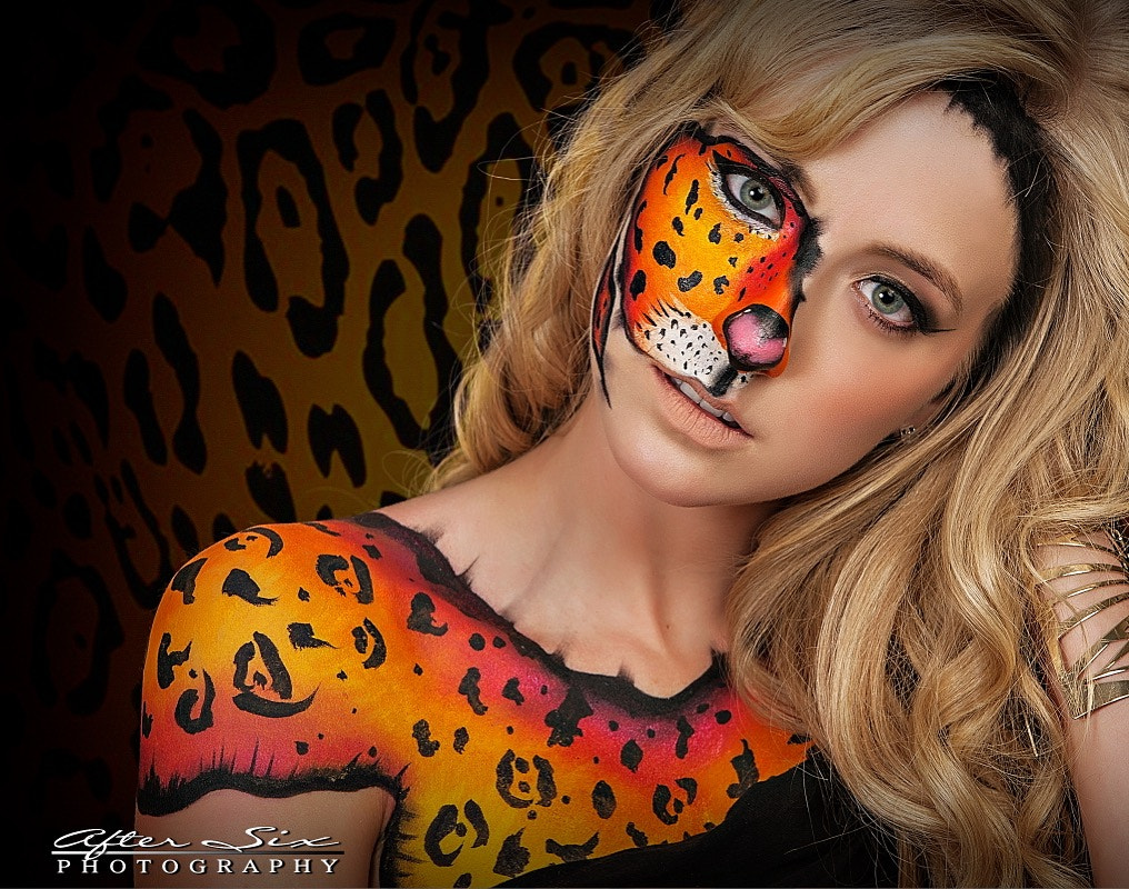 Canon EOS-1Ds Mark III sample photo. Leopard print shoot photography