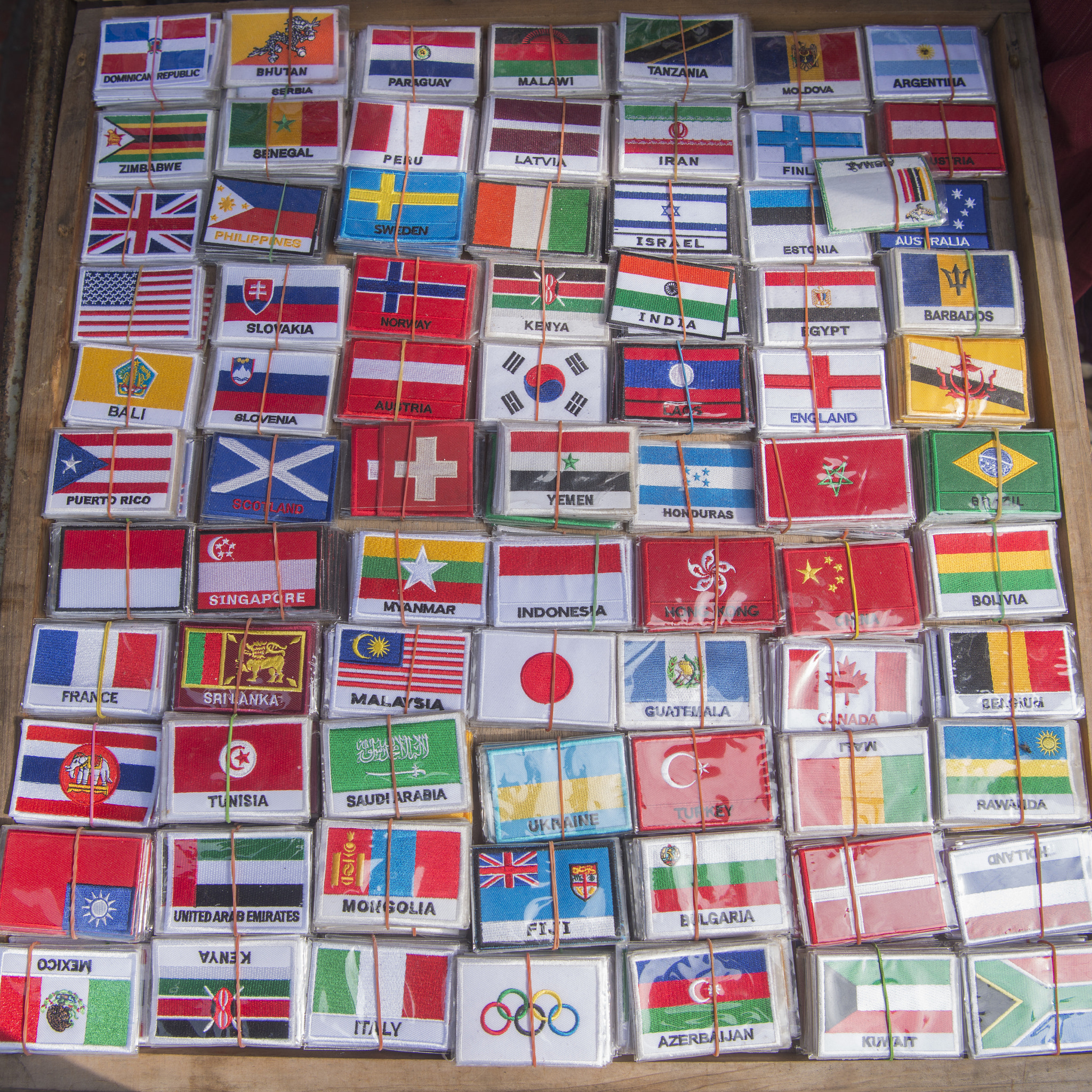 Nikon AF-S Nikkor 24-70mm F2.8E ED VR sample photo. Thailand bangkok international country flags photography