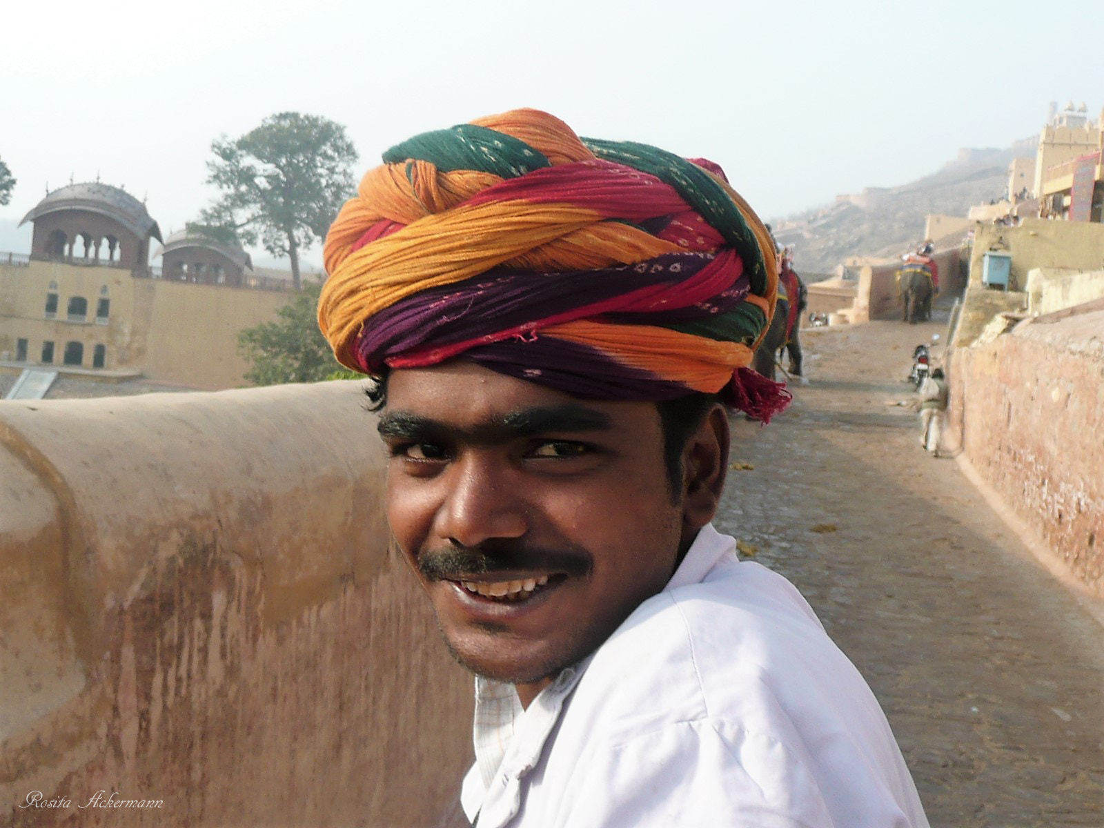 Panasonic DMC-TZ2 sample photo. Handsome man from jaipur - india photography