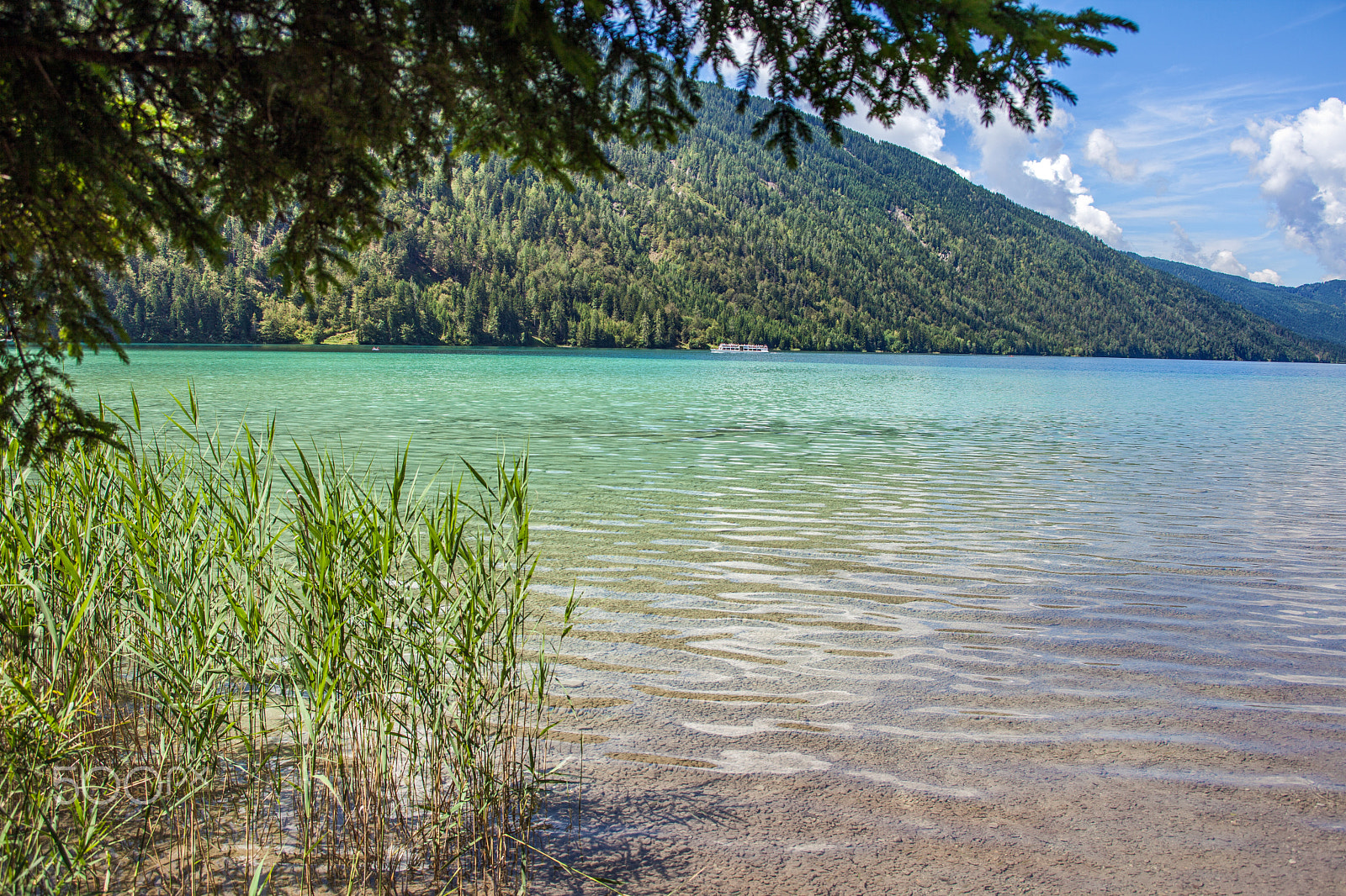 Canon EF 28-80mm f/2.8-4L sample photo. Turquoise weissensee in austria photography