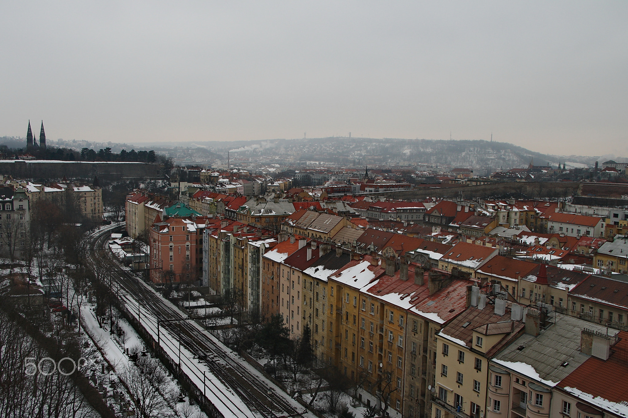 Prague: top view
