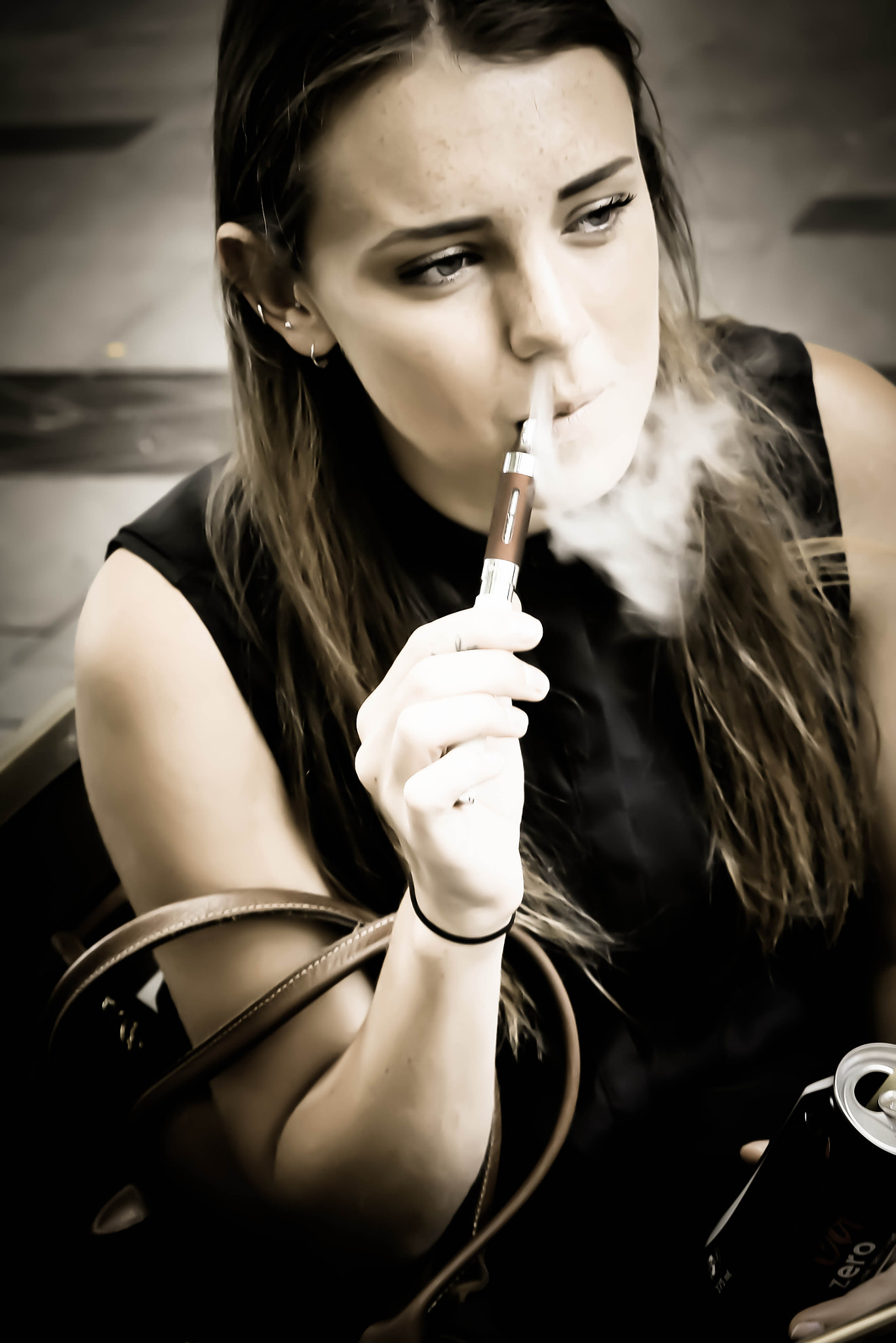 Panasonic Lumix DMC-GX7 sample photo. The smoker photography