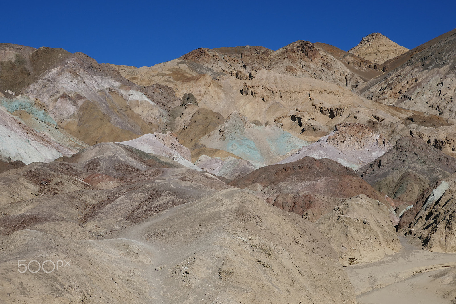 Panasonic DMC-TZ110 sample photo. Painter's palette, death valley, california photography