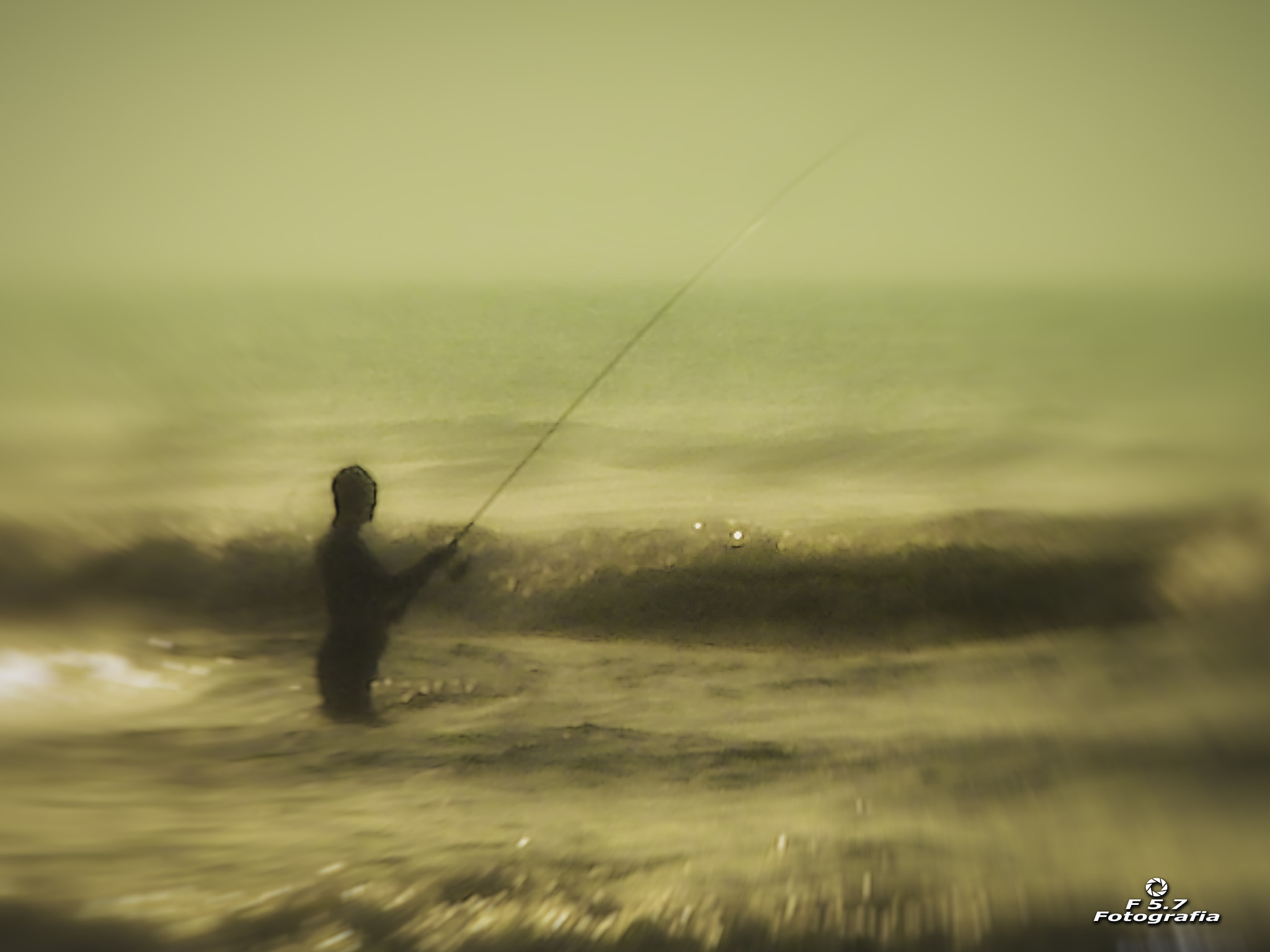 Pentax OPTIO W10 sample photo. The man and the sea photography