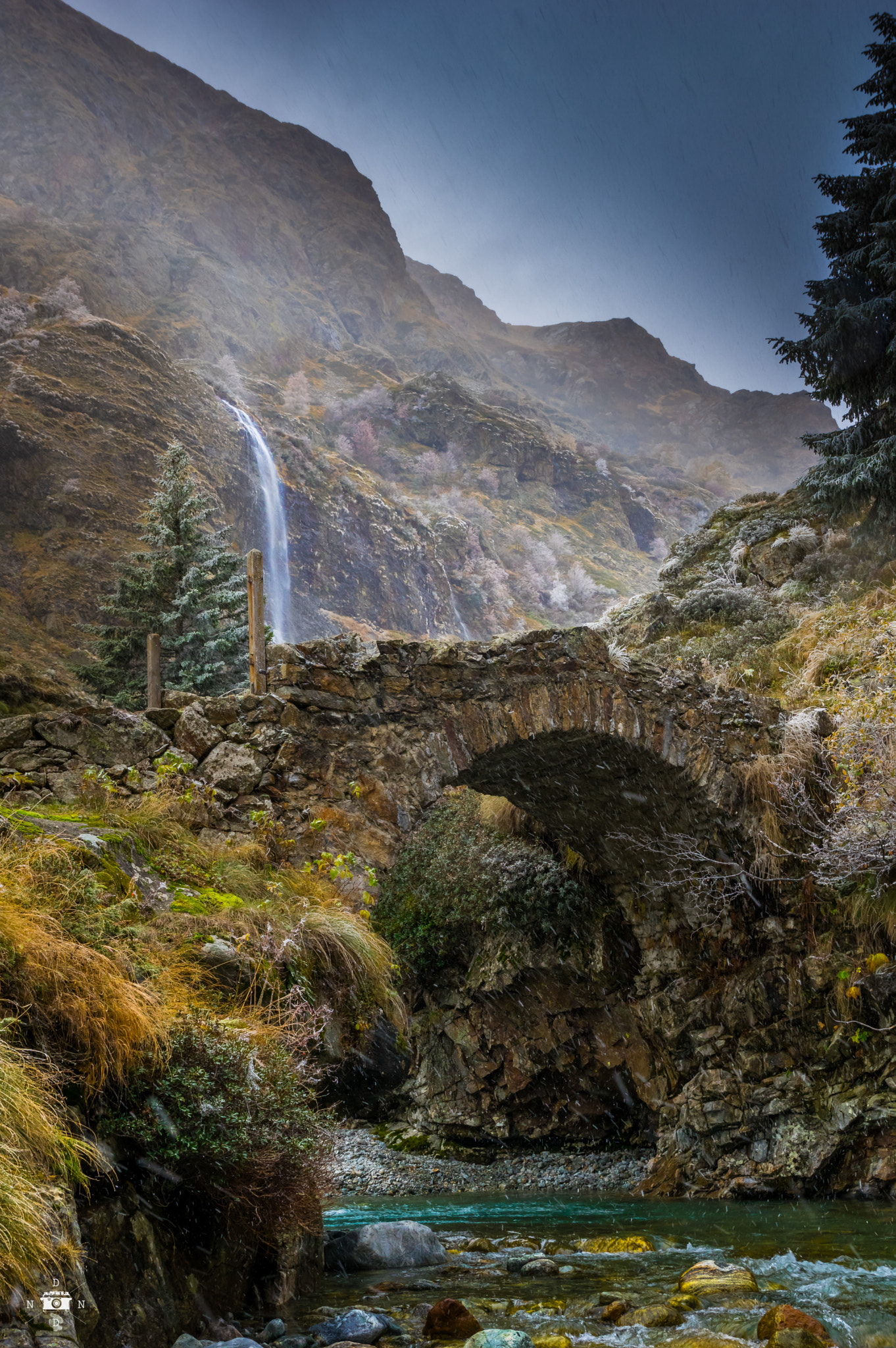 Pentax K-3 II sample photo. Mountain bridge photography