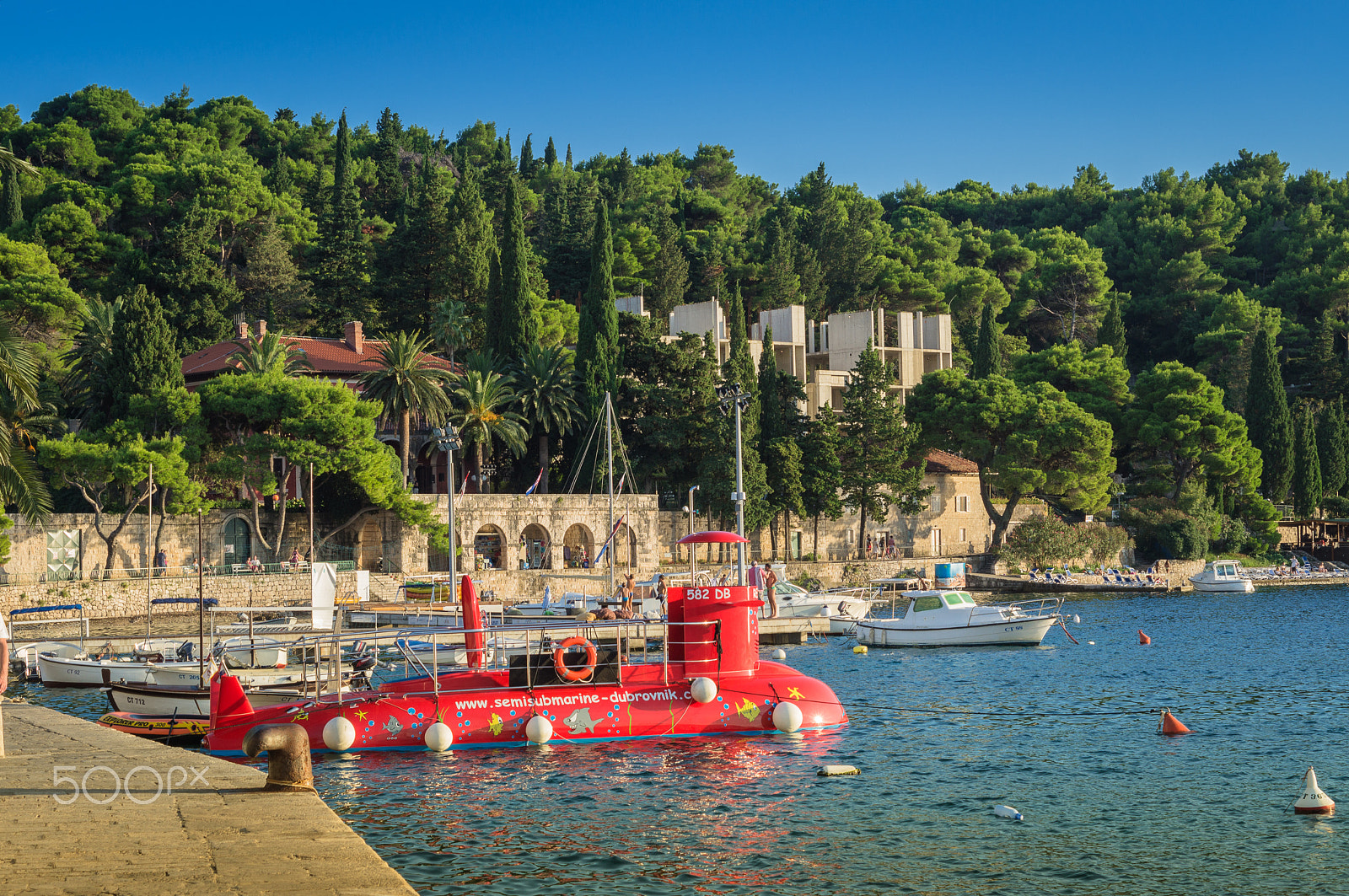 Sony SLT-A35 + Sony DT 50mm F1.8 SAM sample photo. Cavtat harbour photography