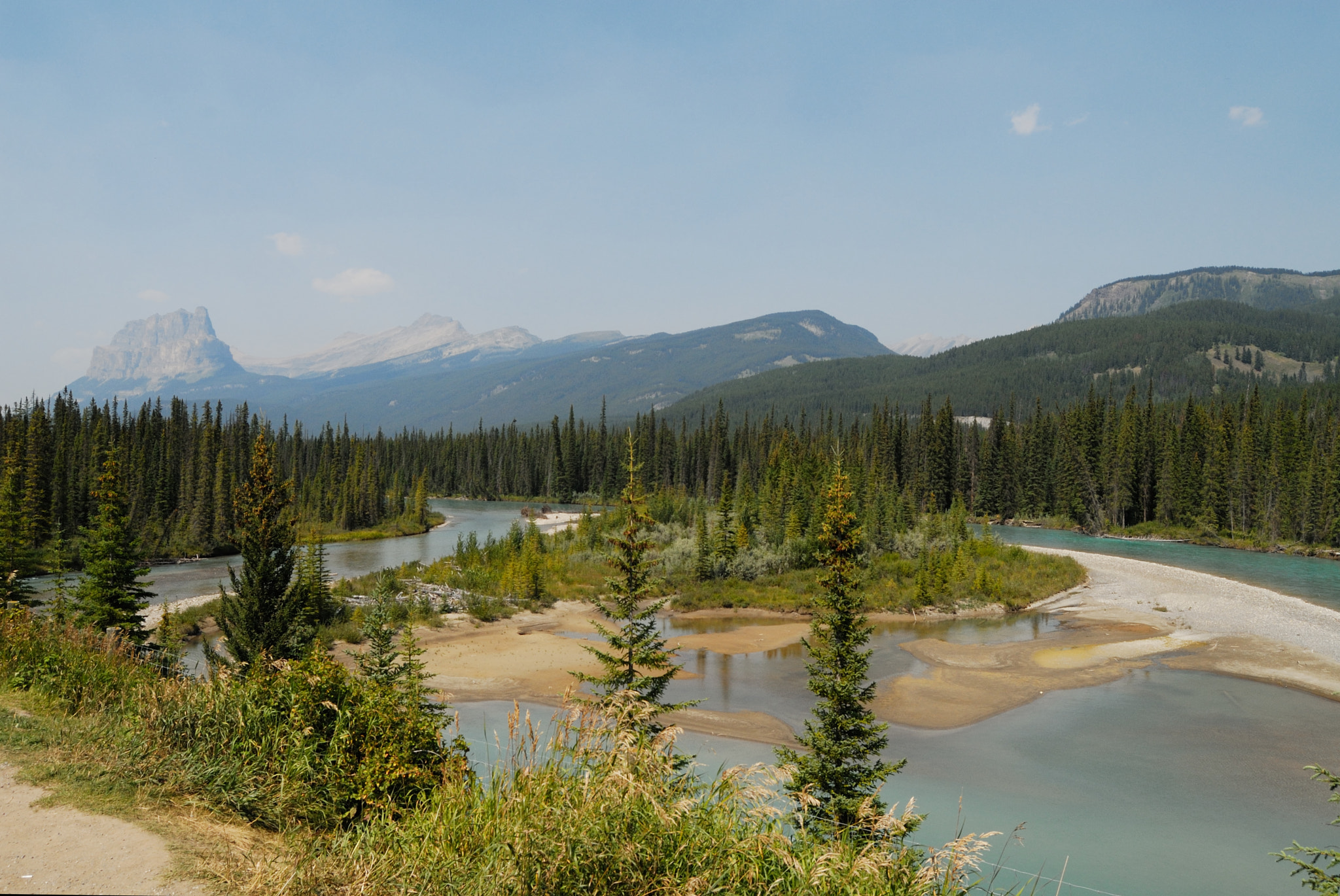 Nikon D200 sample photo. Bow river photography
