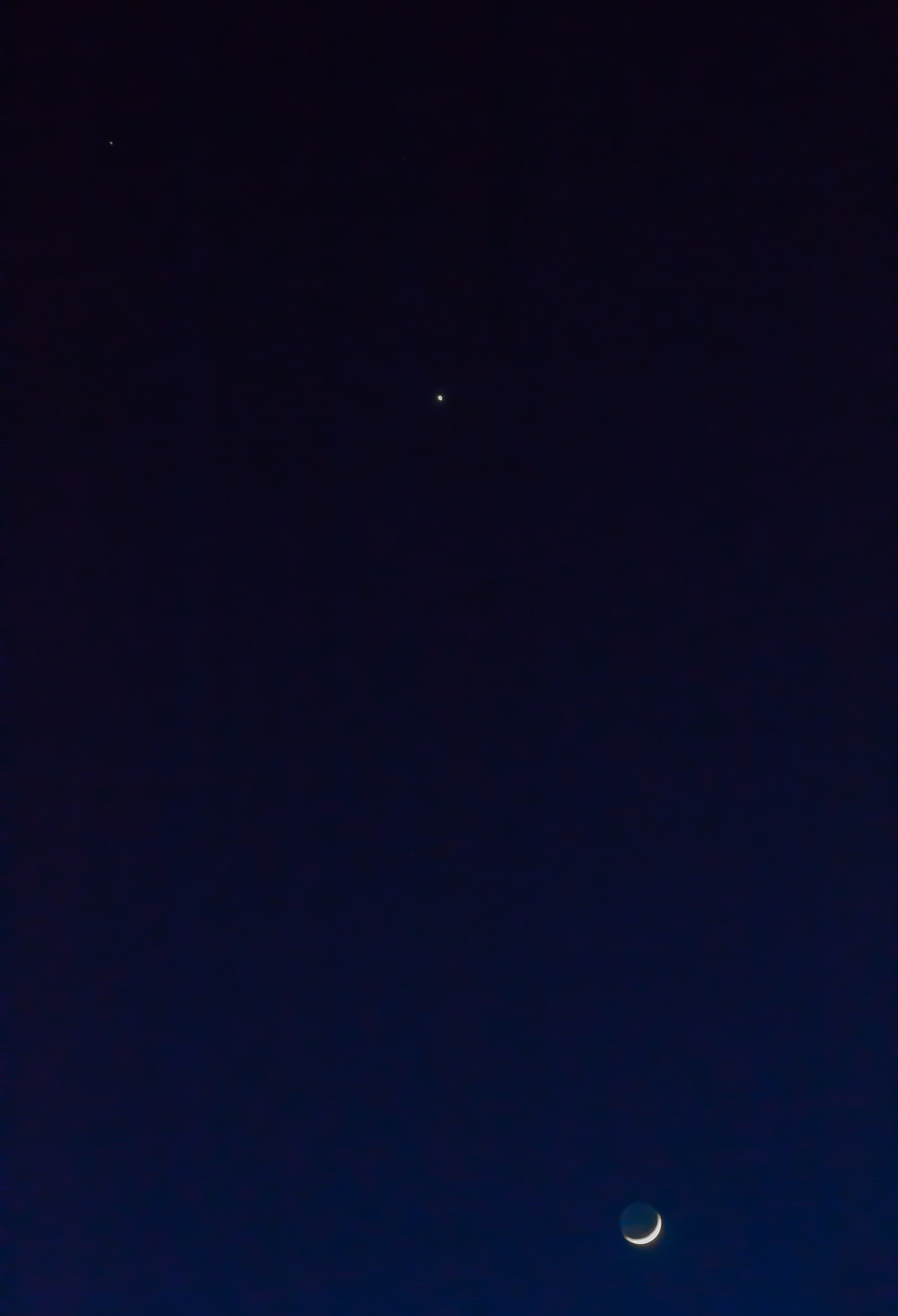Canon EF 70-300mm F4-5.6L IS USM sample photo. Conjunction at sunset photography