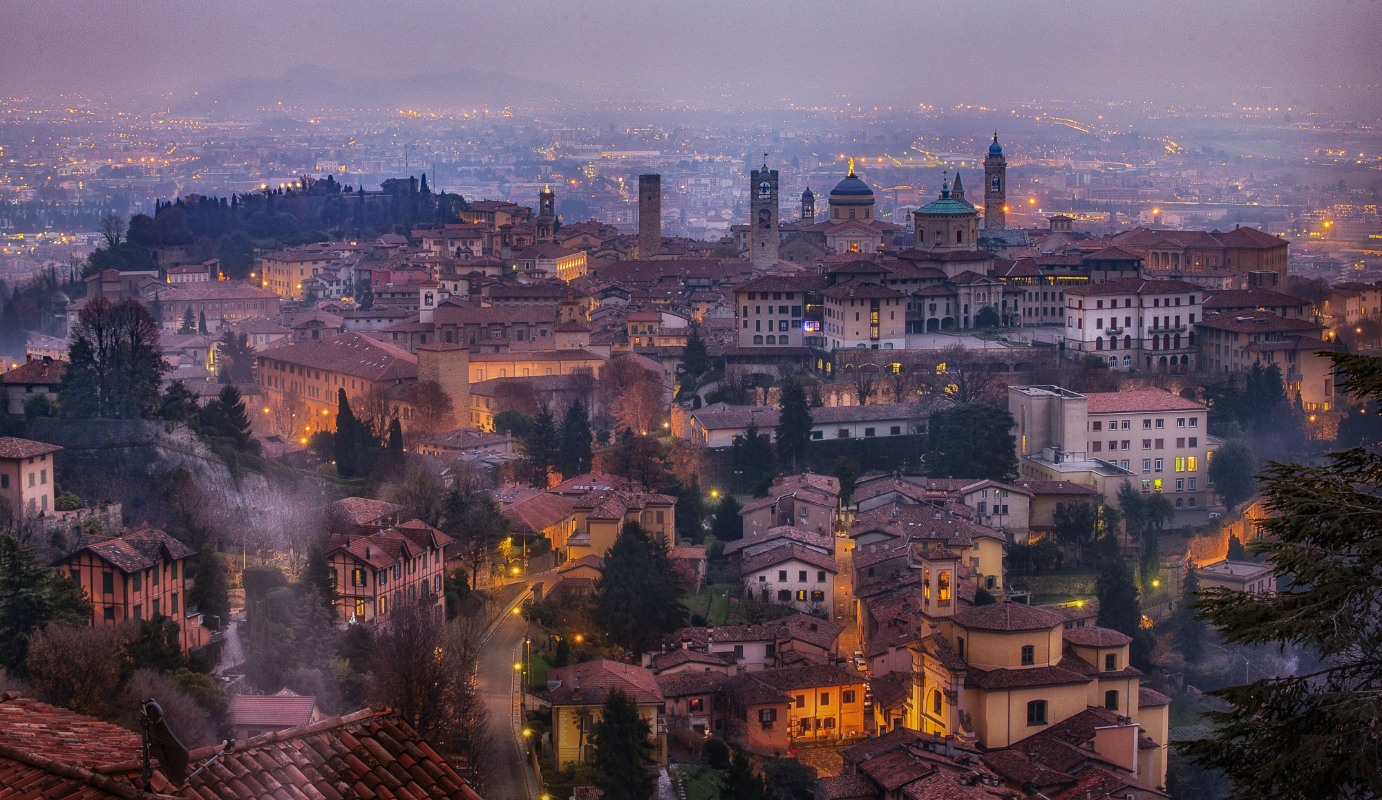 Tamron SP 35mm F1.8 Di VC USD sample photo. Bergamo alta photography