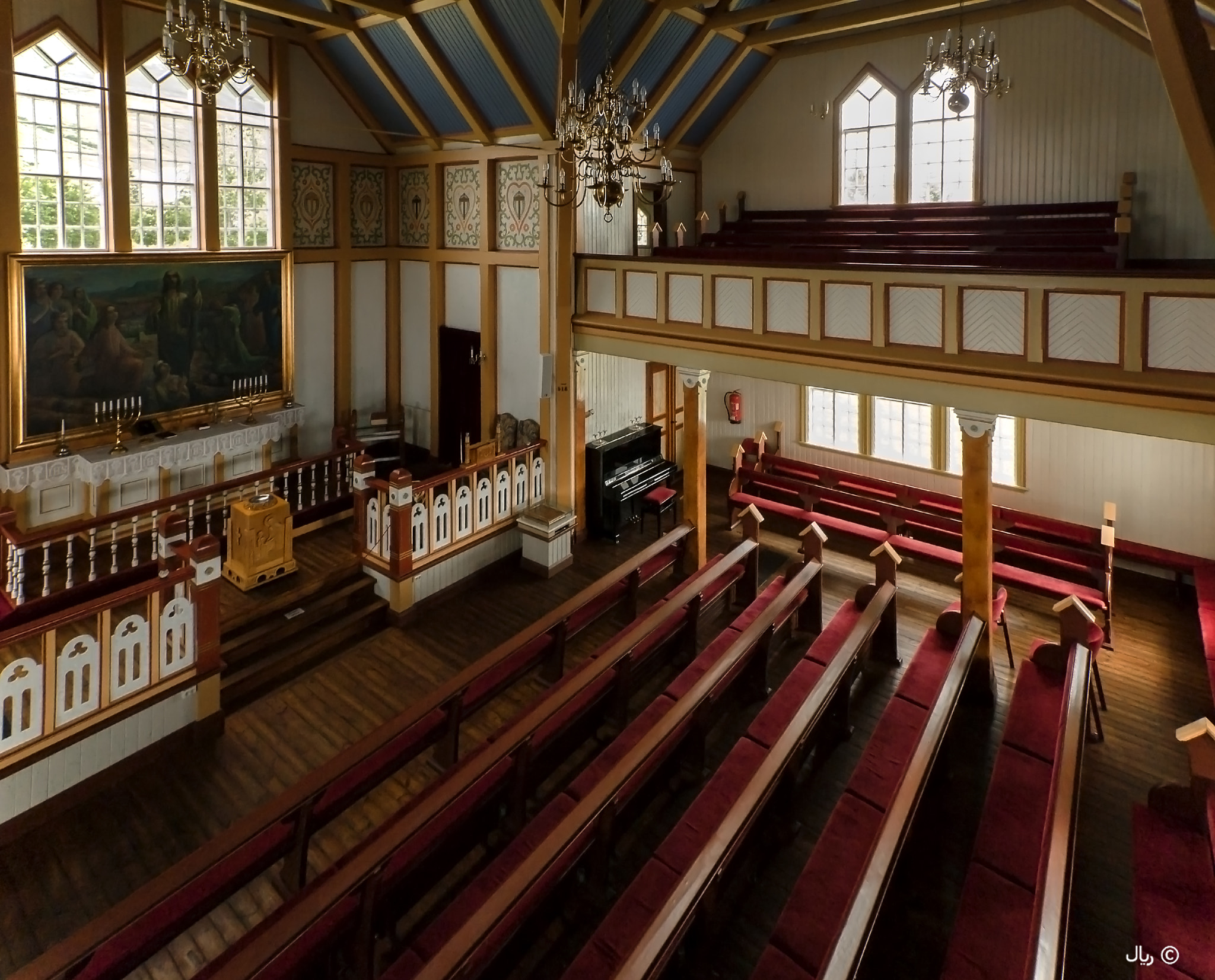 Nikon D200 sample photo. Icelandic churches - husavik photography