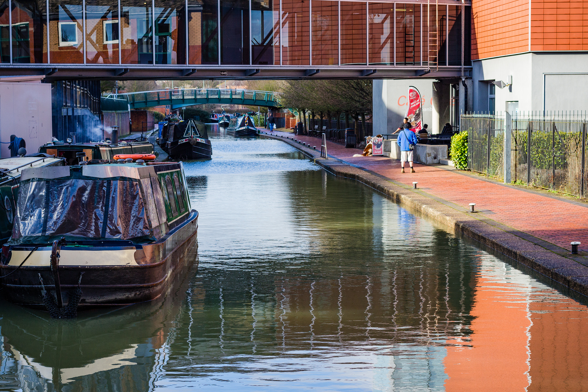 Canon EOS M + Canon EF 50mm F1.4 USM sample photo. Winter day by the canal photography