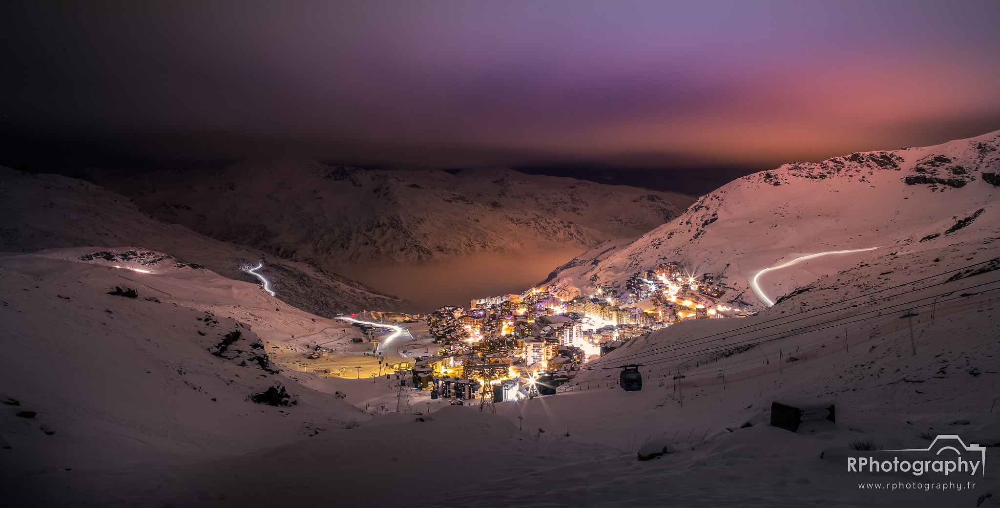 Canon EF 28-300mm F3.5-5.6L IS USM sample photo. Val thorens between sea of clouds and clouds photography