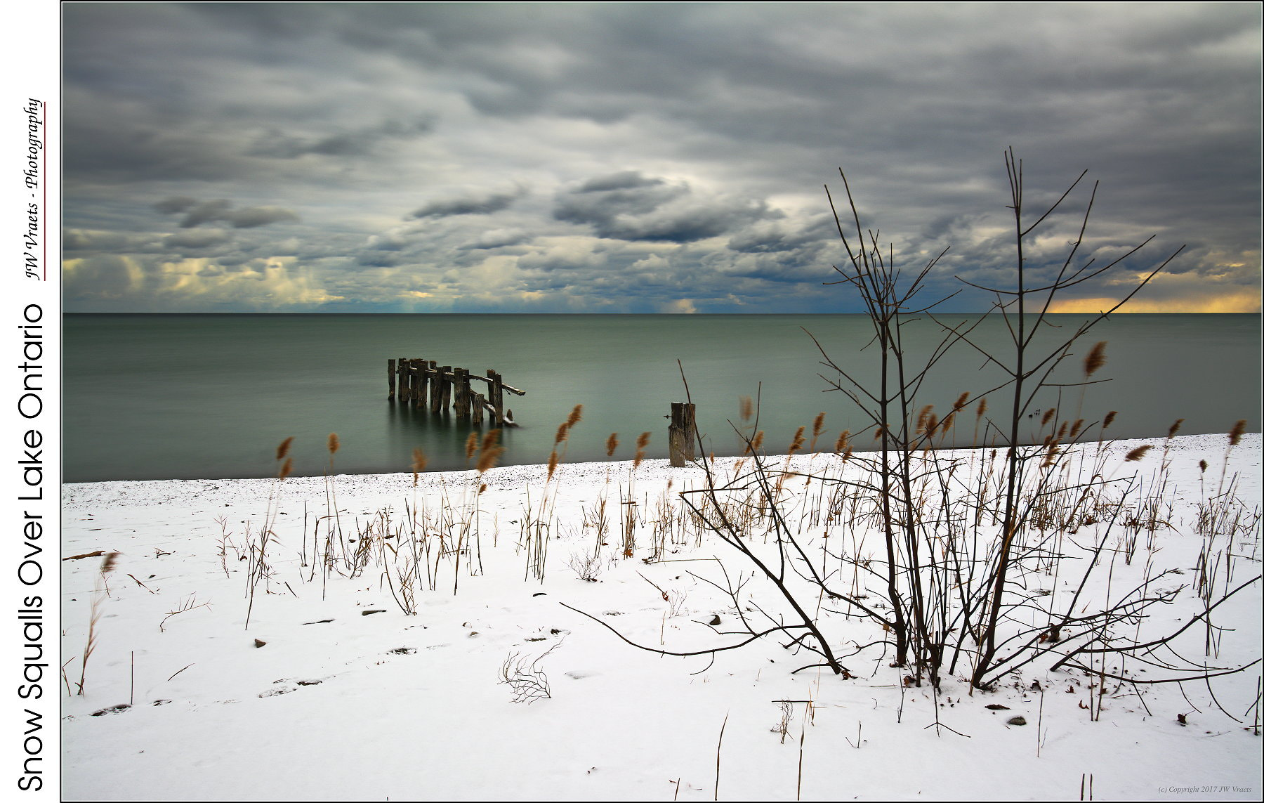 Nikon D7100 + Tokina AT-X Pro 12-24mm F4 (IF) DX sample photo. Snow squalls over lake ontario photography