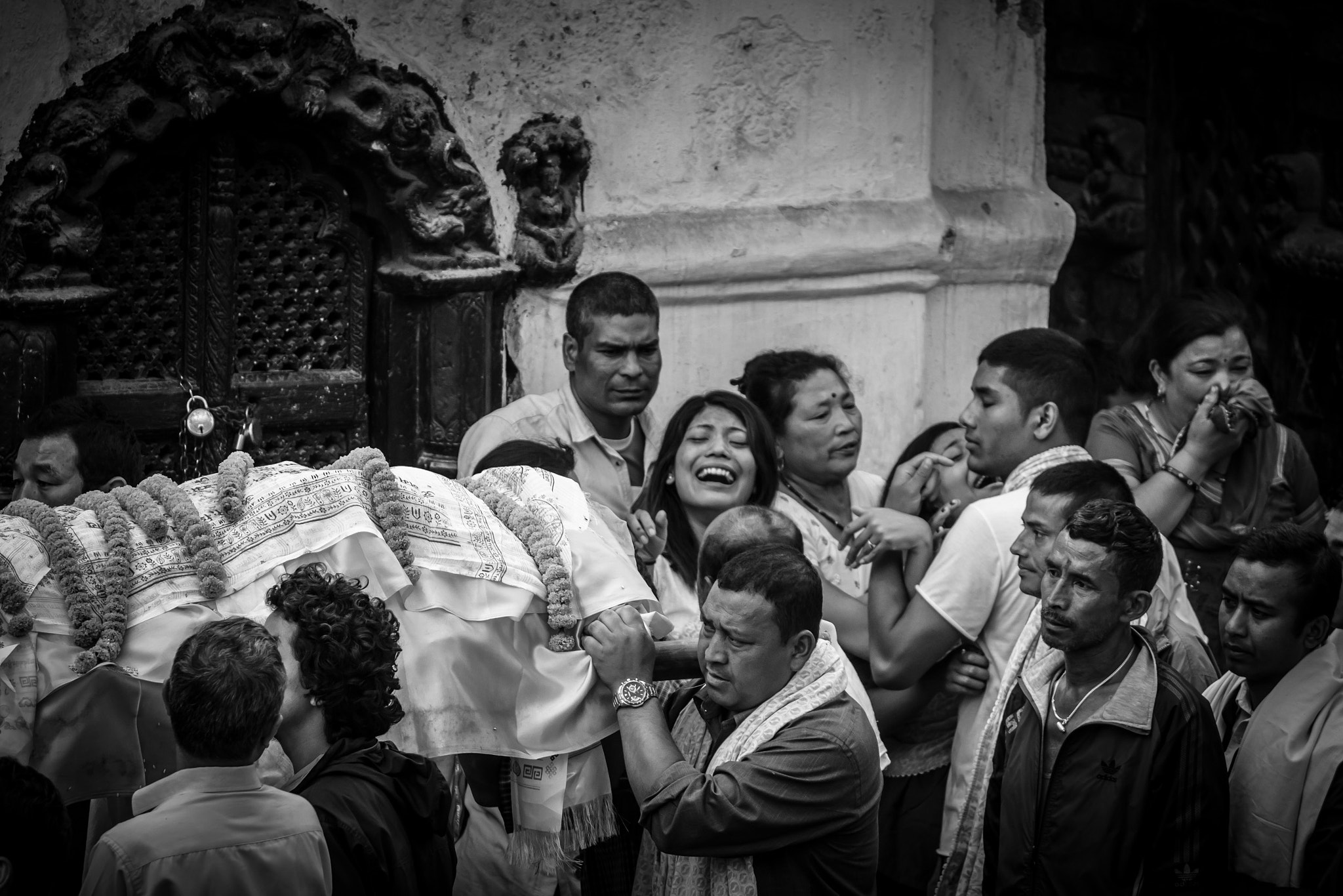 Canon EF-S 55-250mm F4-5.6 IS sample photo. Crematorium in nepal photography