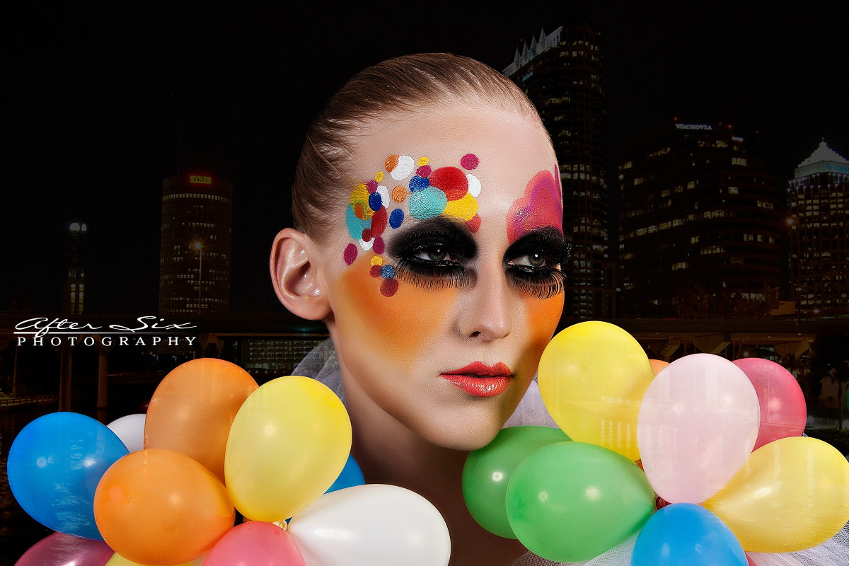 Canon EOS-1Ds Mark II sample photo. Balloon shoot! model:  lauren steenson  photography