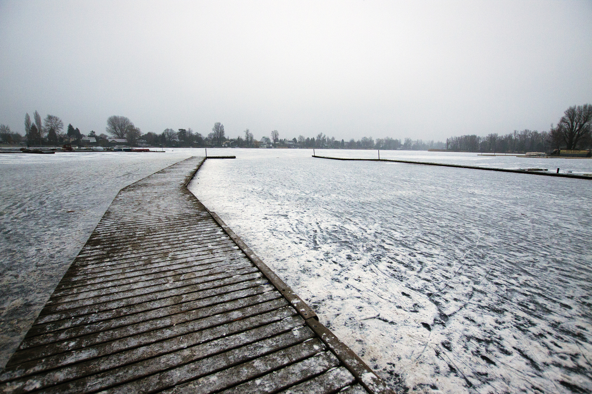 Sigma 10-20mm F3.5 EX DC HSM sample photo. Frozen danube photography