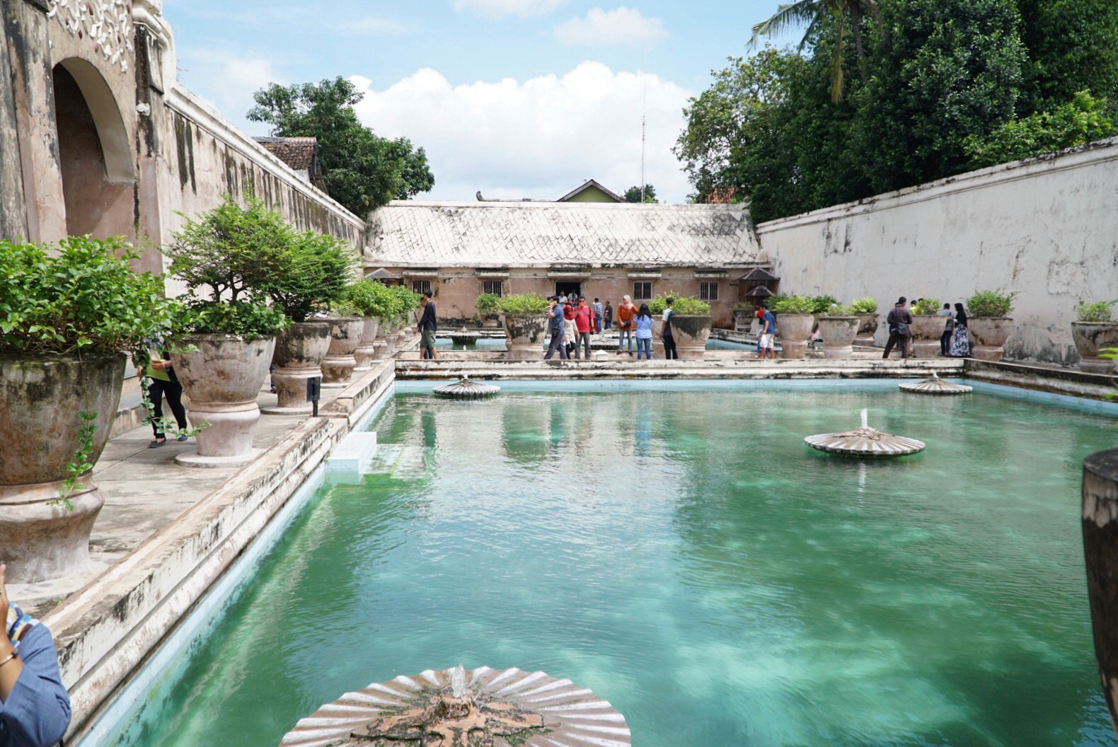 Sony E PZ 18-105mm F4 G OSS sample photo. Taman sari - bath pool for sultan at yogyakarta photography