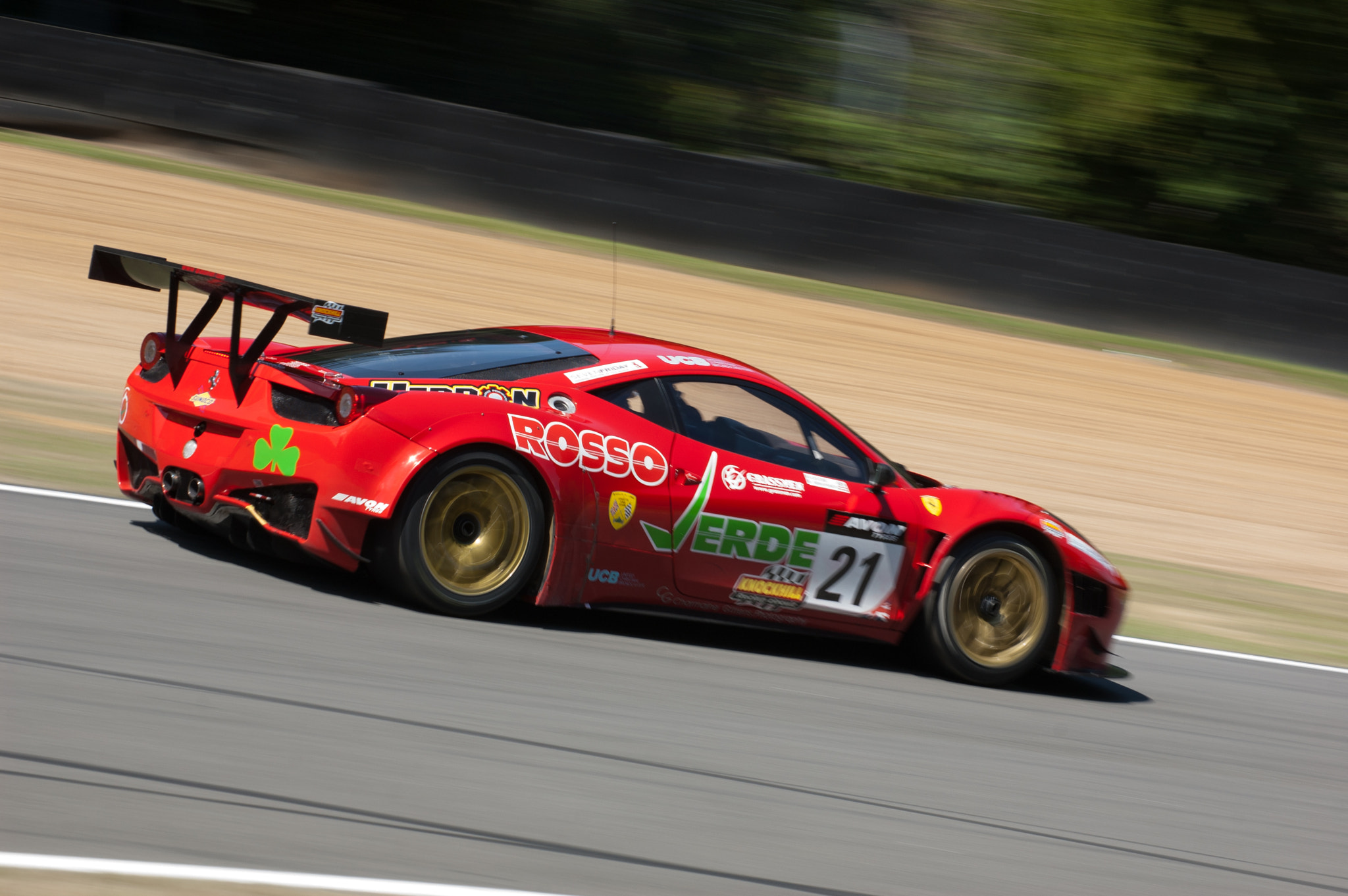 Nikon D40 sample photo. Ferrari 458 gt3 brands hatch british gt 2015 photography