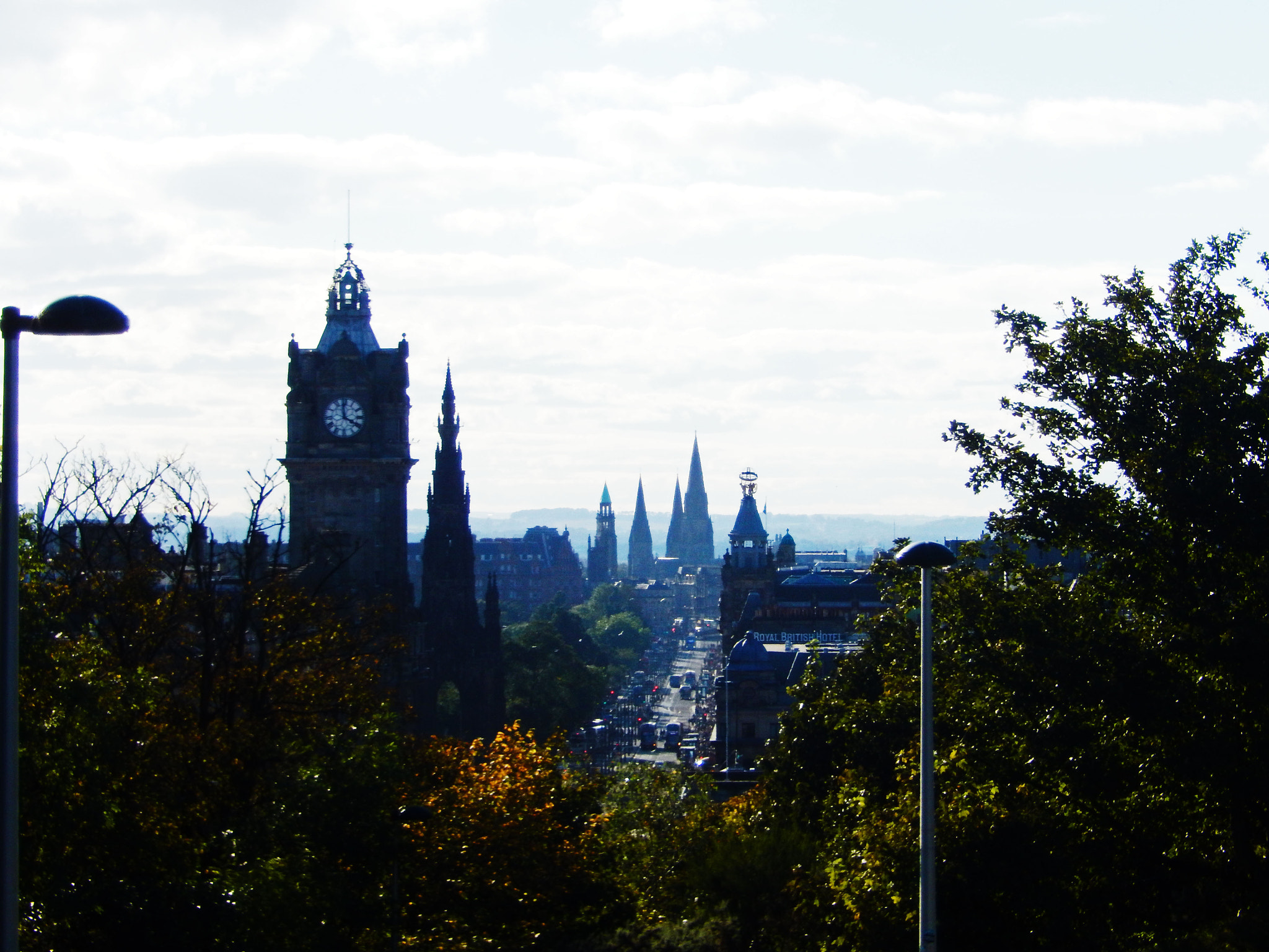 Nikon COOLPIX S9600 sample photo. Princes street photography