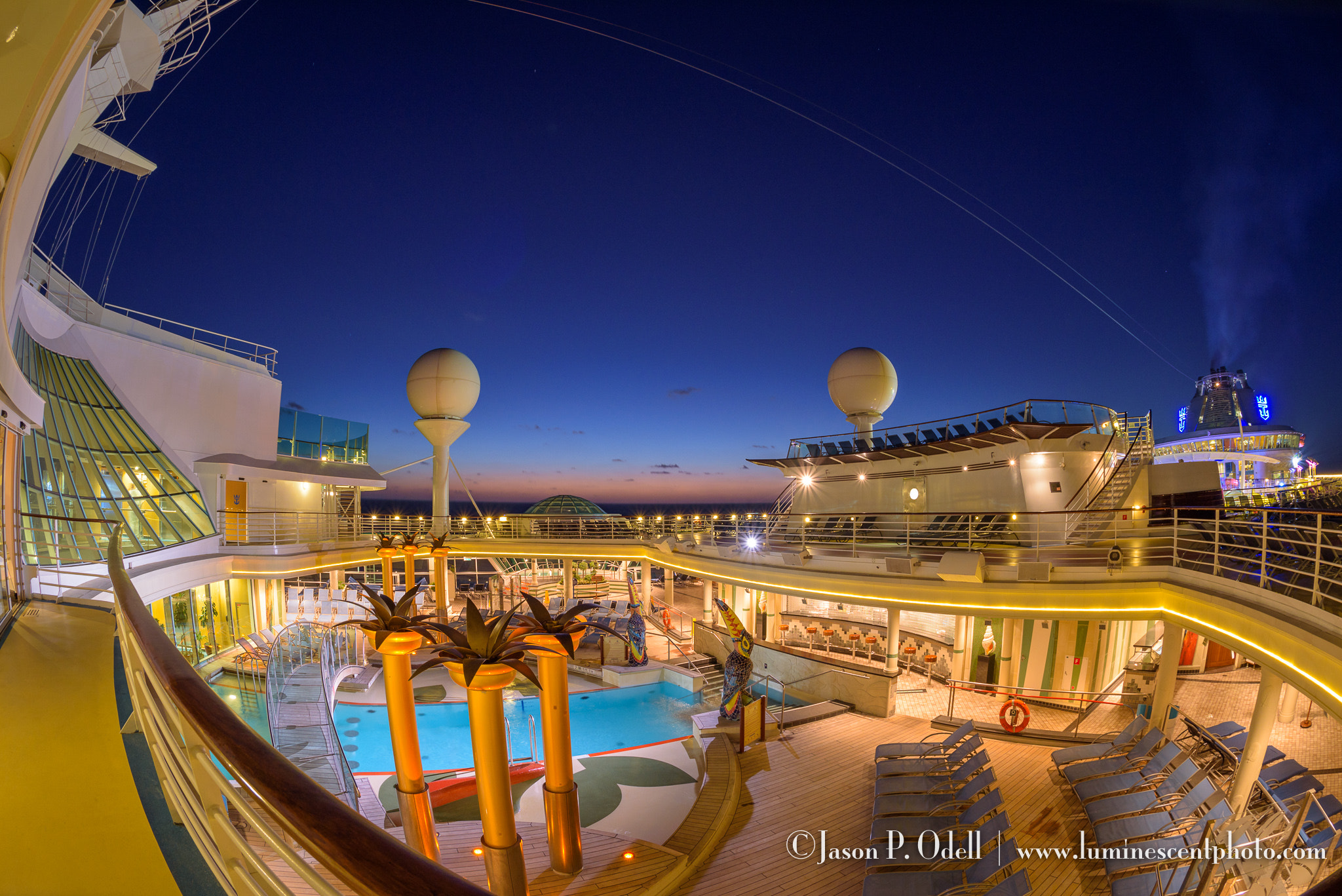 Nikon D750 + Nikon AF Fisheye-Nikkor 16mm F2.8D sample photo. Pool deck photography