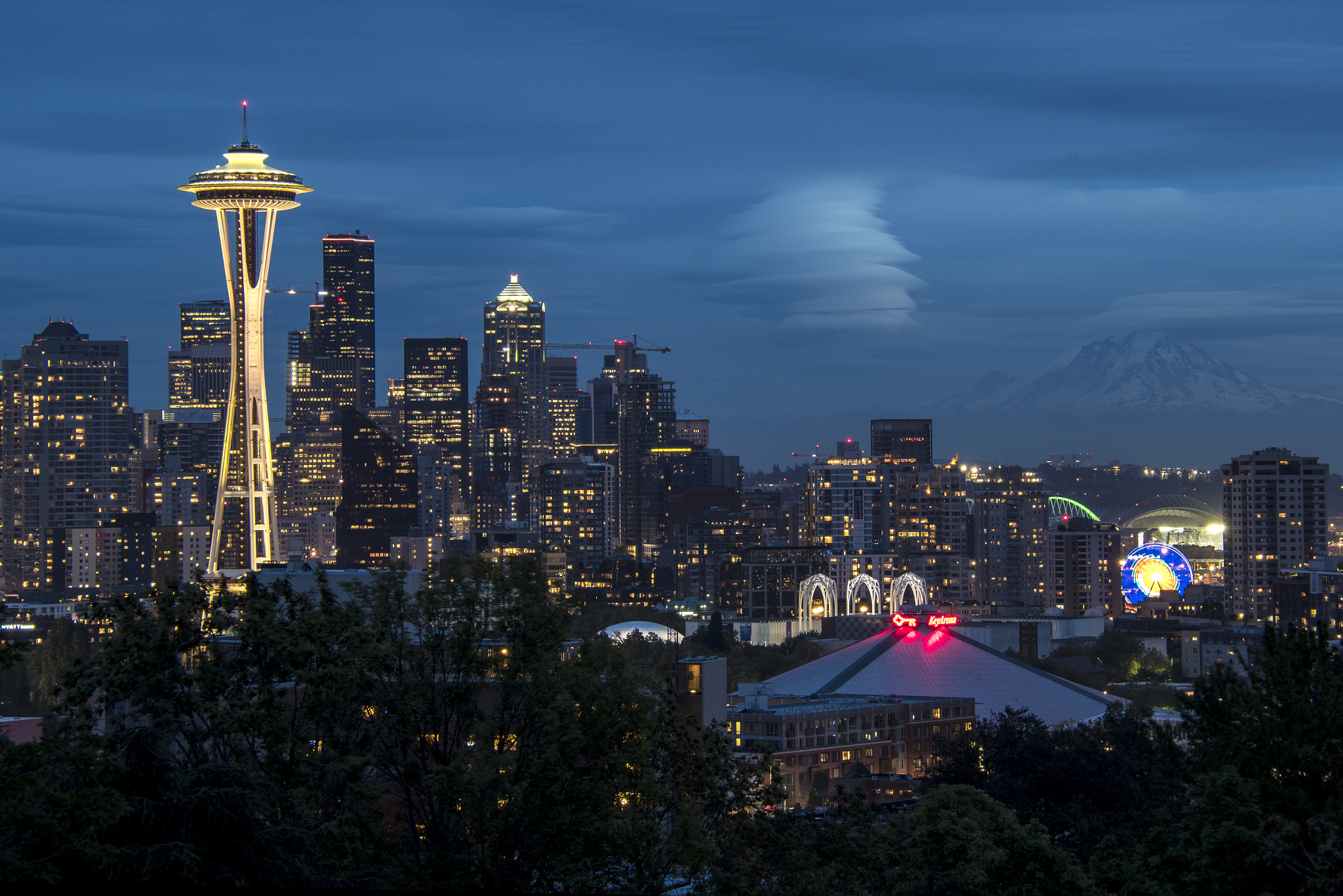 Nikon D500 sample photo. Drama in the sky from kerry park photography