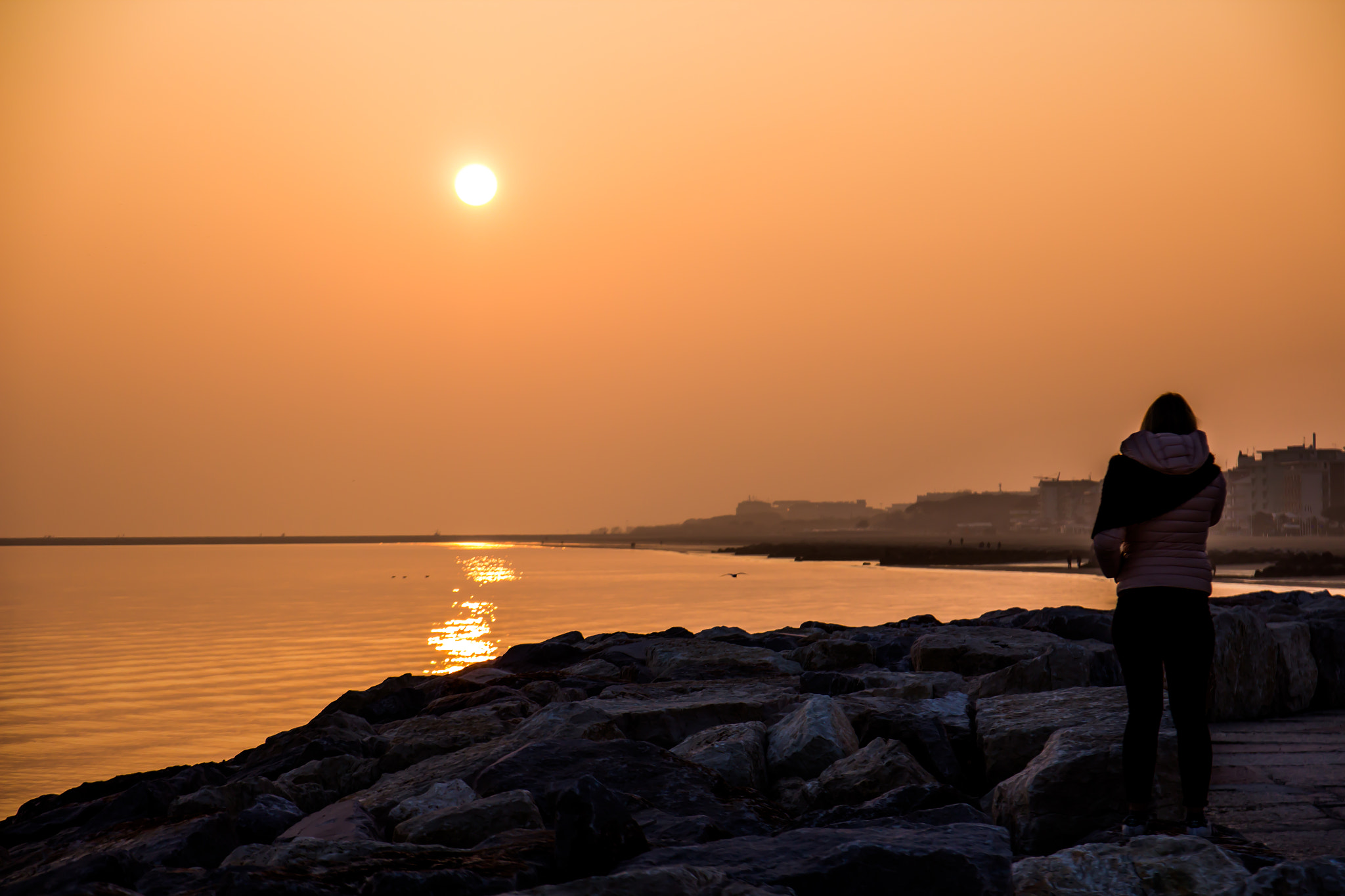 Canon EOS 1200D (EOS Rebel T5 / EOS Kiss X70 / EOS Hi) sample photo. Sunset_caorle photography
