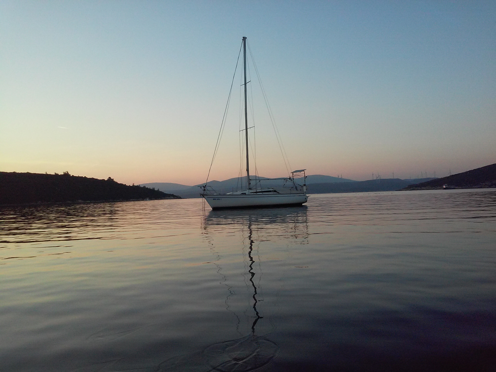 LG L80 SINGLE sample photo. Sailboat photography