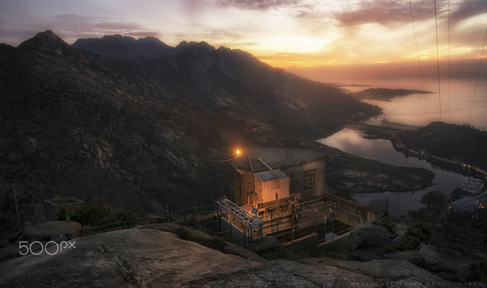 Nikon AF-S Nikkor 14-24mm F2.8G ED sample photo. Power plant on the coast of death photography
