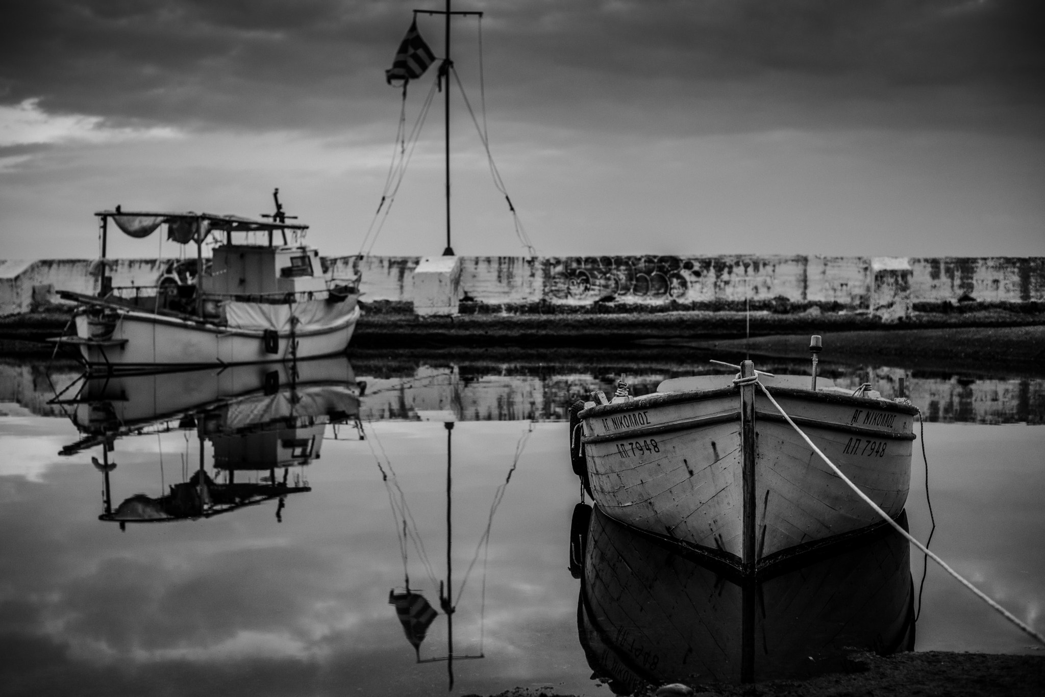 Nikon D800 sample photo. Fishing boats photography